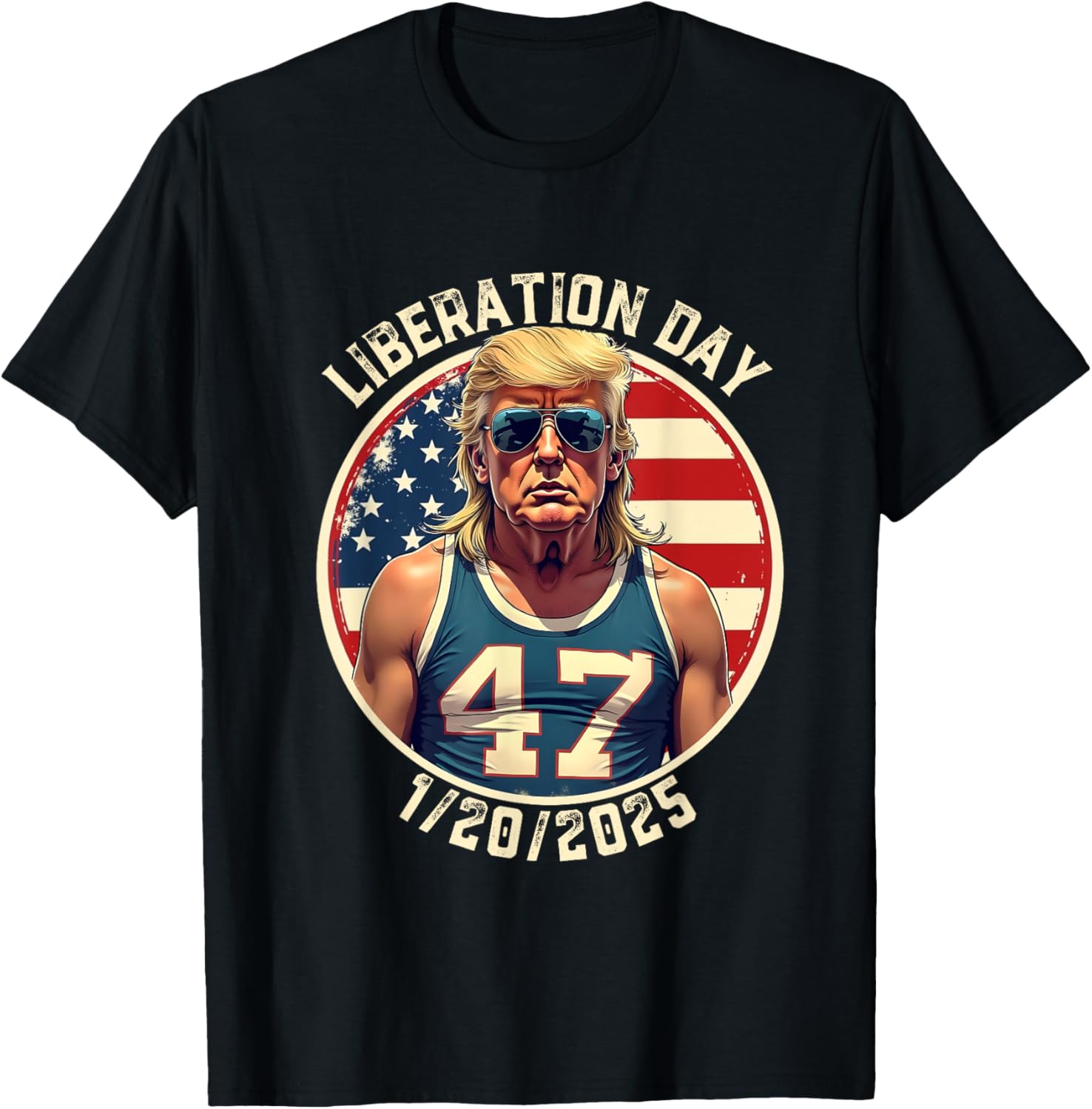 Happy Liberation Day Patriotic Trump Inauguration Day 2025 T-Shirt - 5