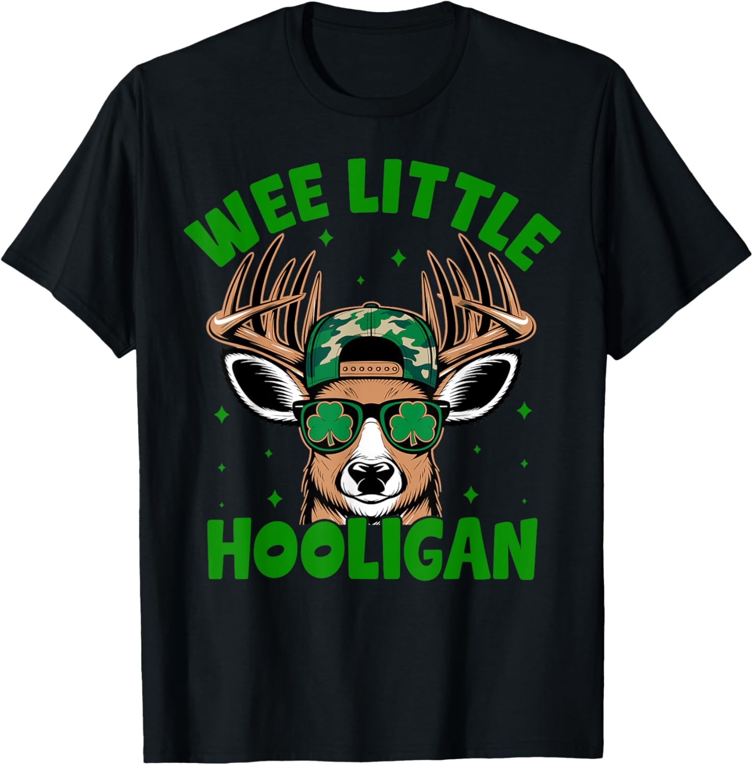 Bucked Wee Little Hooligan St Patrick's Day T-Shirt for Kids - 1