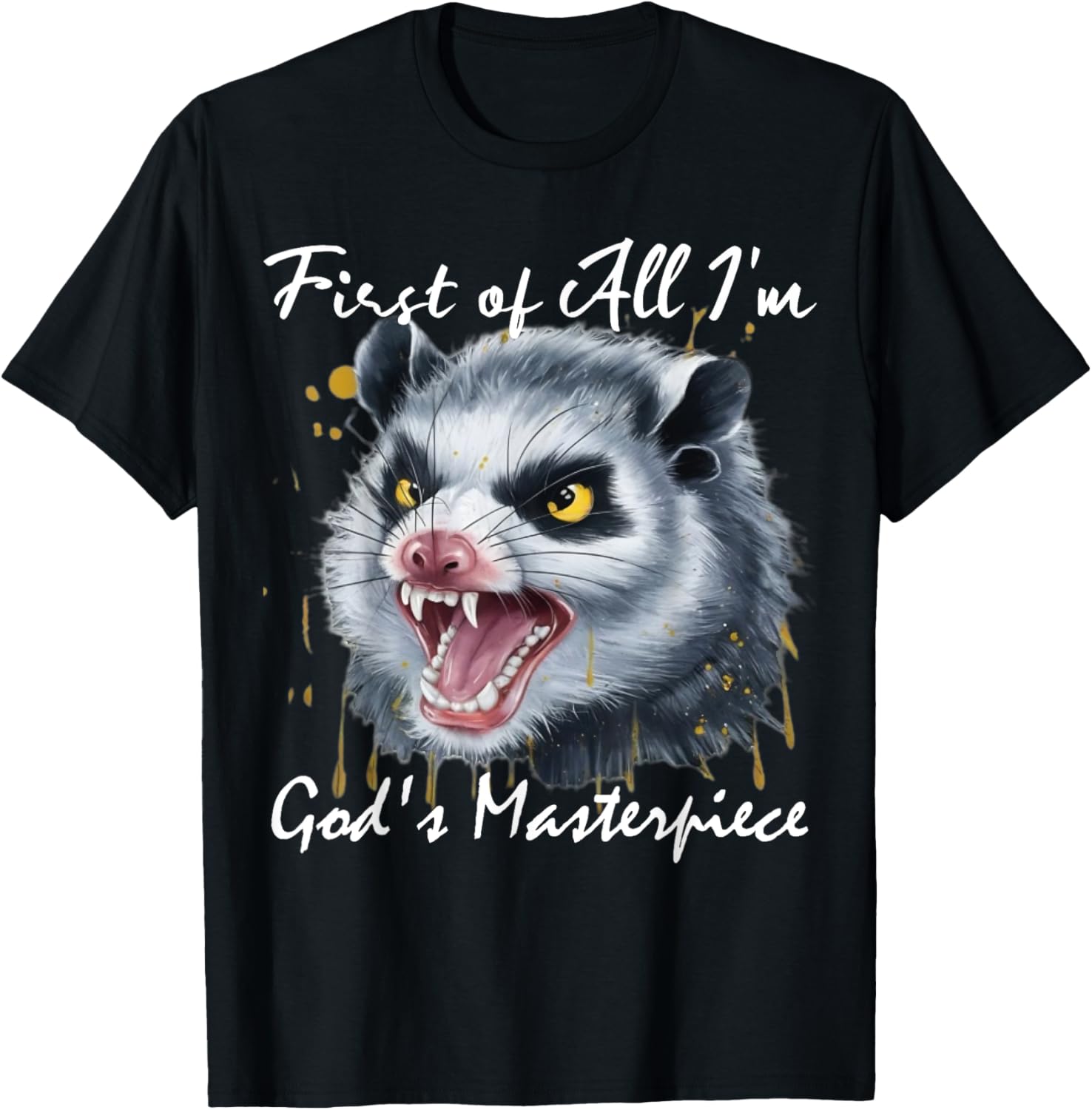 First of All I'm God's Masterpiece T-Shirt for Inspirational Style - 2