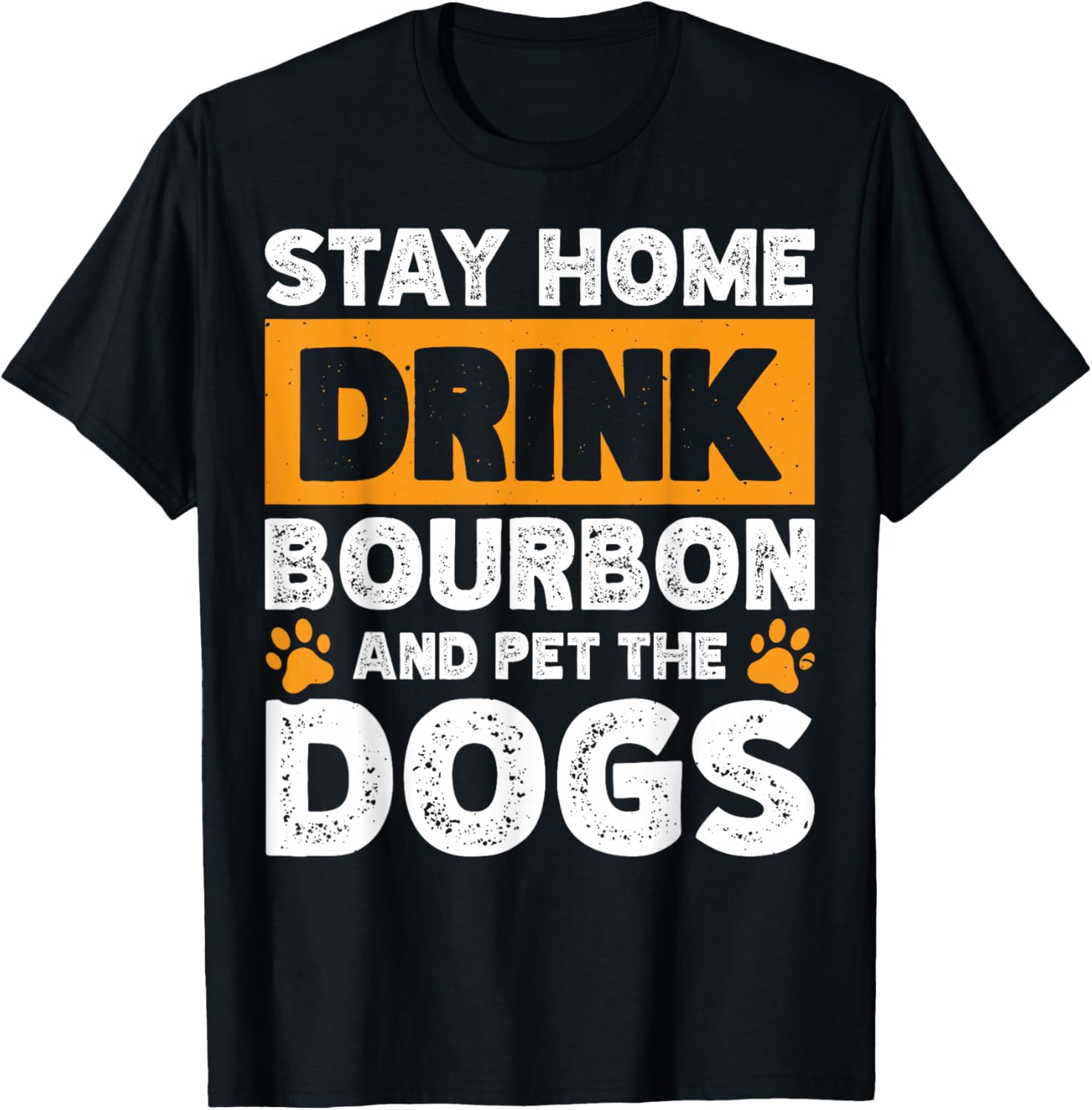 Fun Bourbon Lover T-Shirt for Dog Enthusiasts Stay Home Comfortable Wear - 16