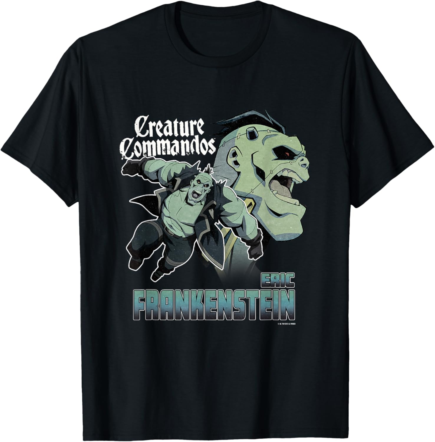 Creature Commandos Eric Frankenstein Showcase T-Shirt for Fans and Collectors - 5