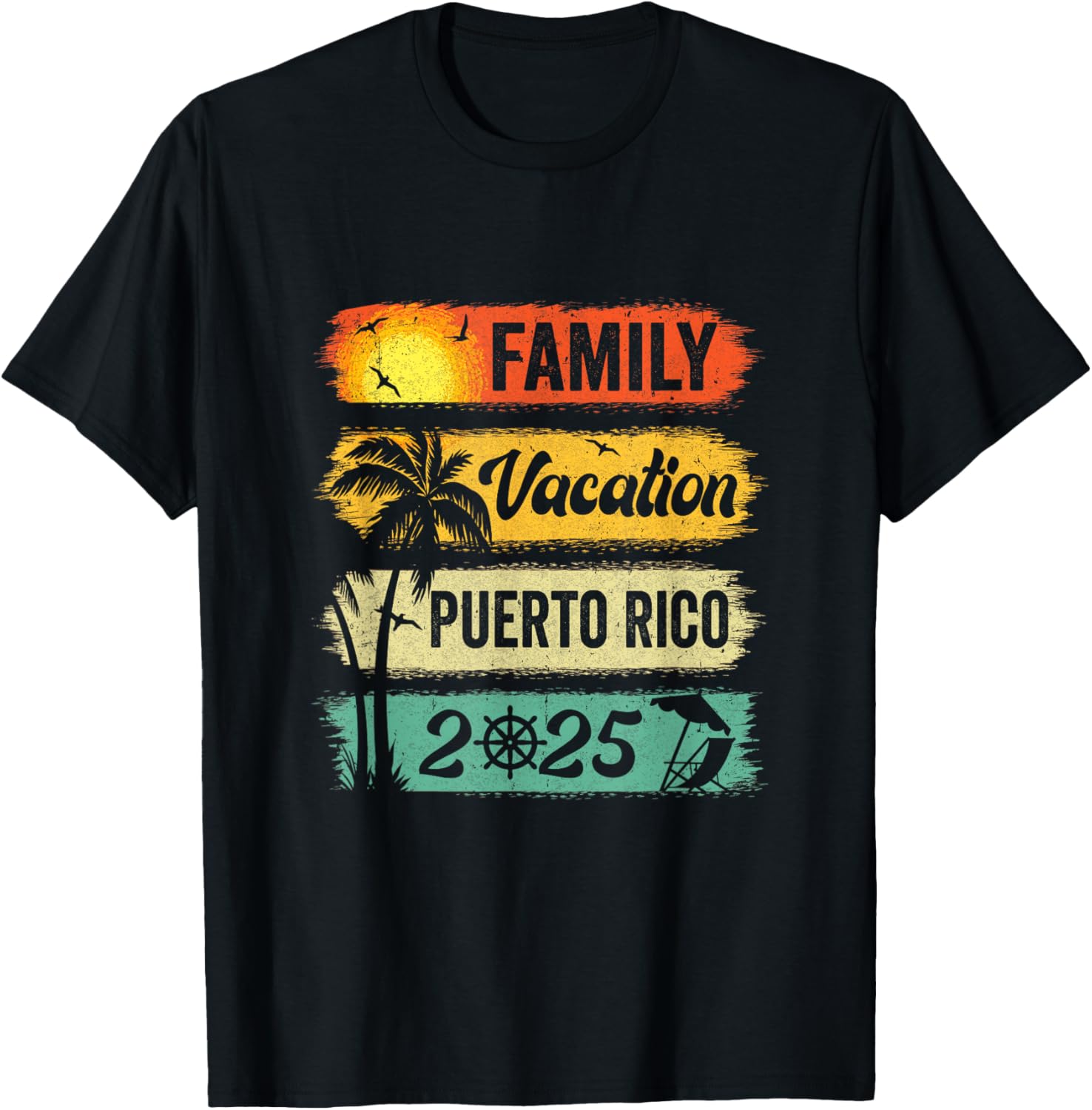 Funny Matching Family T-Shirt for Puerto Rico Vacation 2025 Fun Gear - 13