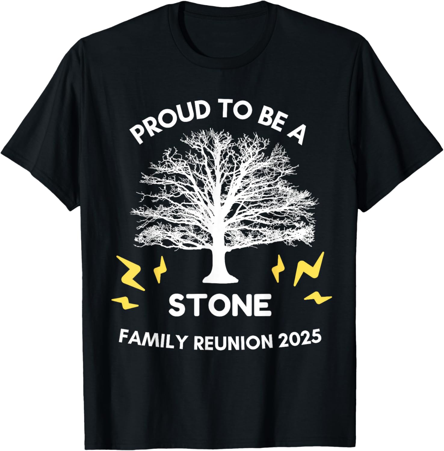 2025 Stone Family Reunion T-Shirt Family Tree Matching Design - 8
