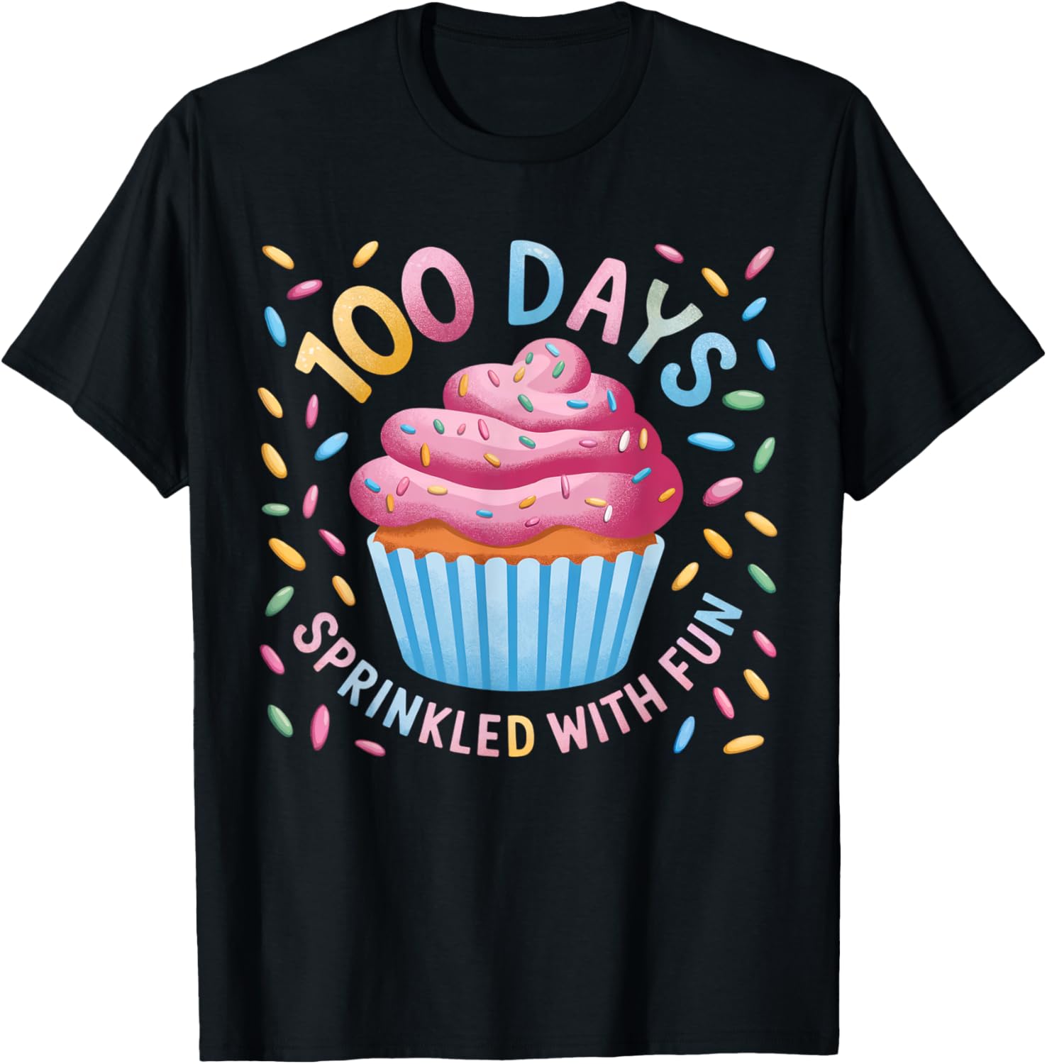 100 Days of Fun 100th Day of School Teacher T-Shirt for Girls - 12