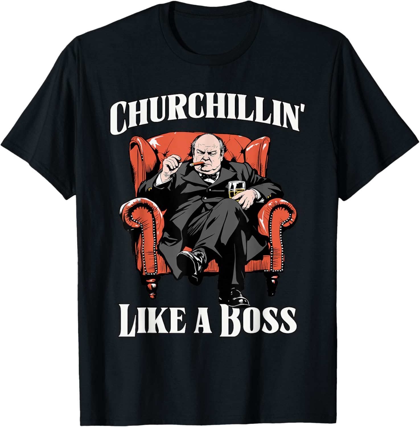 Winston Churchill Battle of Britain History T-Shirt for History Lovers - 15