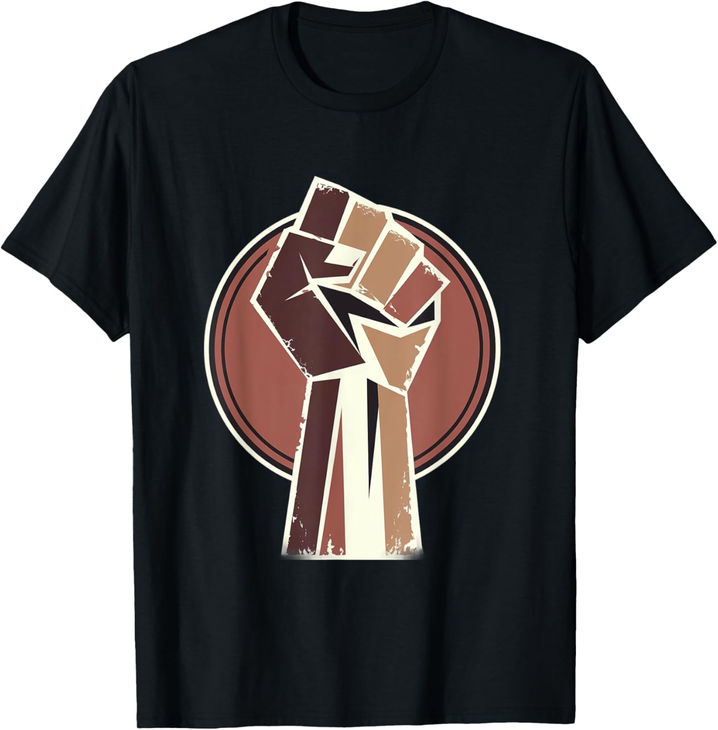 Black History Unity Afro Motivation T-Shirt for Empowerment and Style - 1
