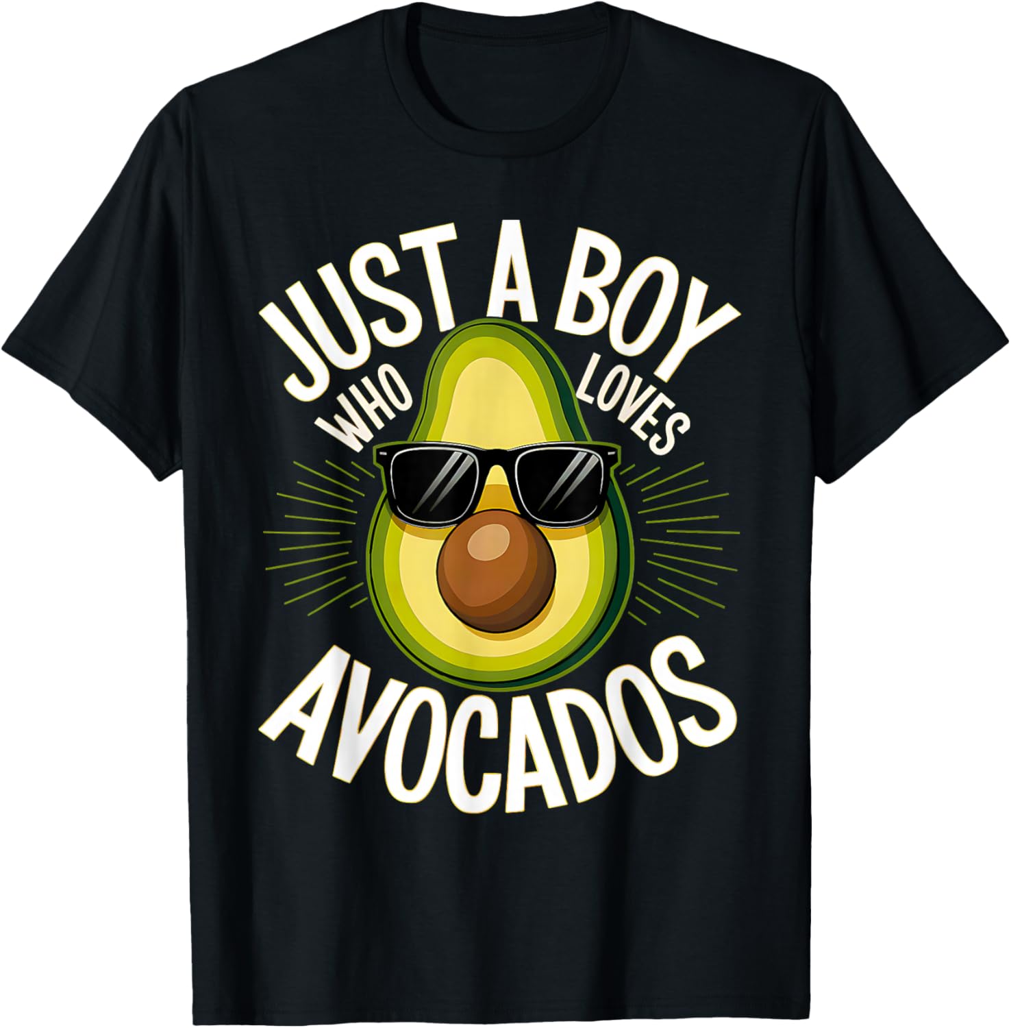 Cute Avocado Love T-Shirt for Boys and Toddlers - Fun Fruit Apparel - 14