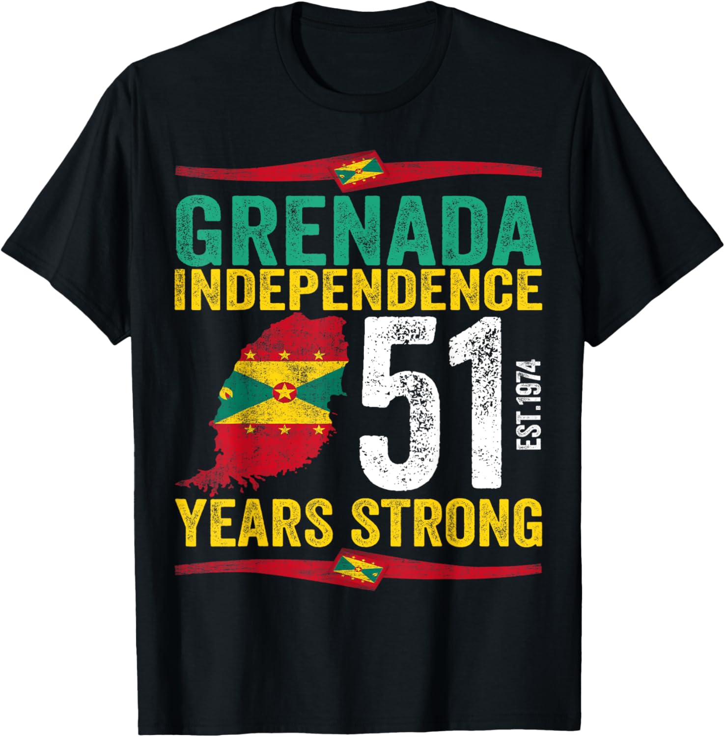 Grenada 51st Independence Day T-Shirt Celebrate in Style and Comfort - 4