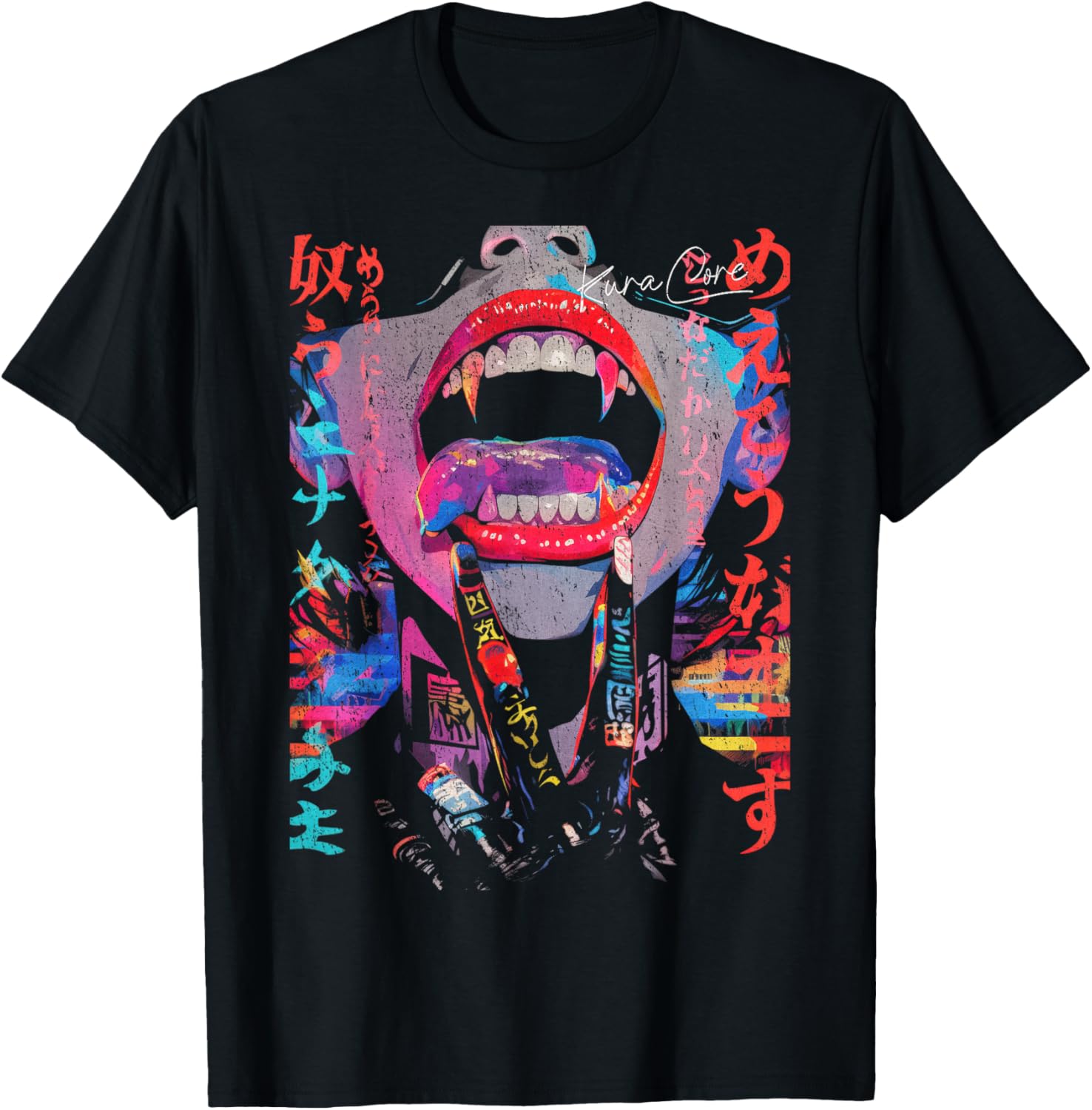 Japanese Streetwear Cyberpunk Y2K Retro Techwear T-Shirt for Trendy Style - 1