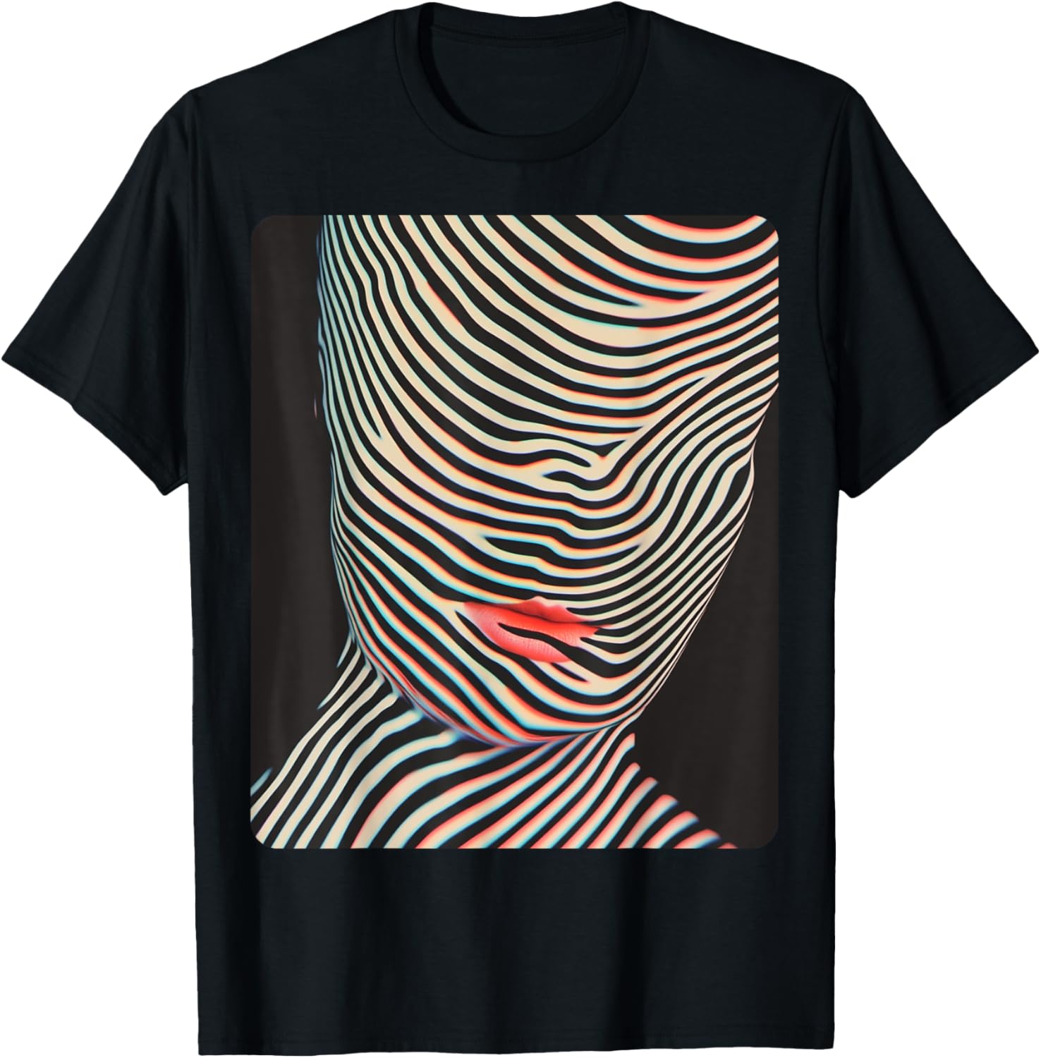 Chic Women's Abstract Designer T-Shirt for Stylish Fashion Lovers - 15