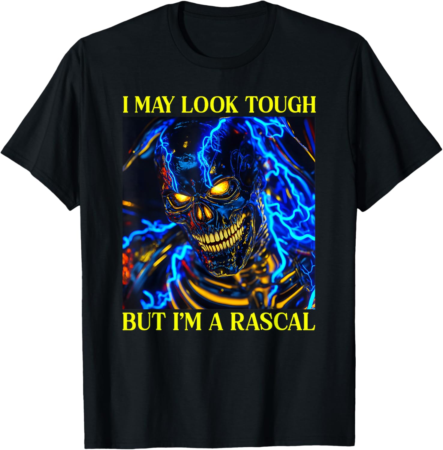 Funny Rascal Dank Meme Skeleton T-Shirt for Unique Style and Humor - 11