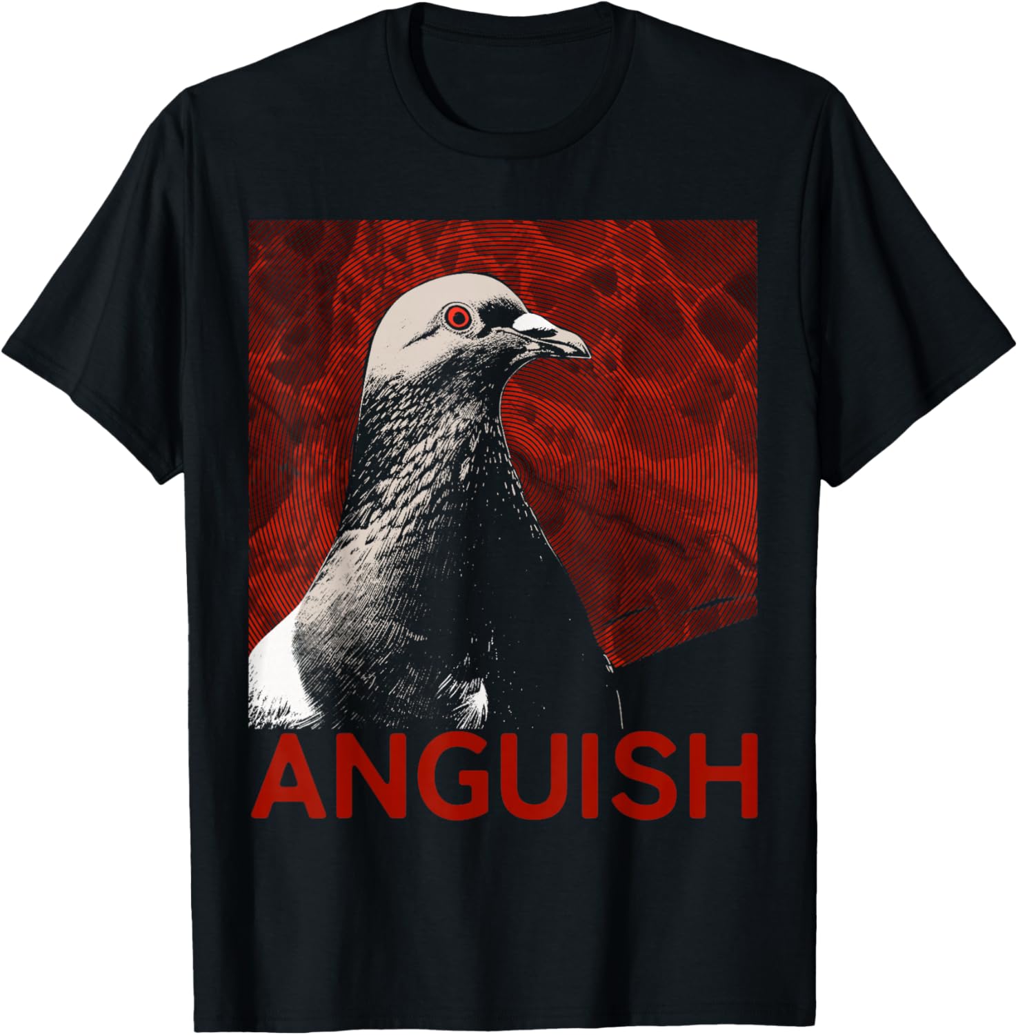 Vintage Japanese Anime Pigeon T-Shirt for Art Lovers and Collectors - 1