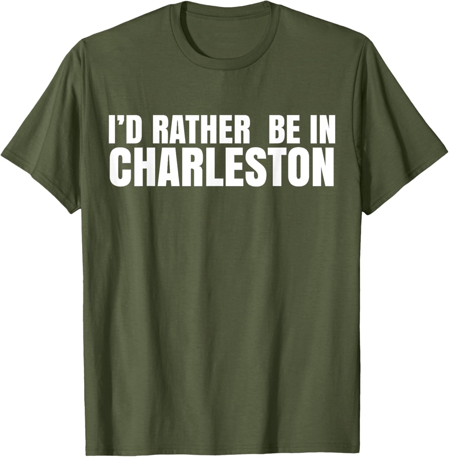 I’d Rather Be in Charleston T-Shirt for Travel Lovers and Locals - 27