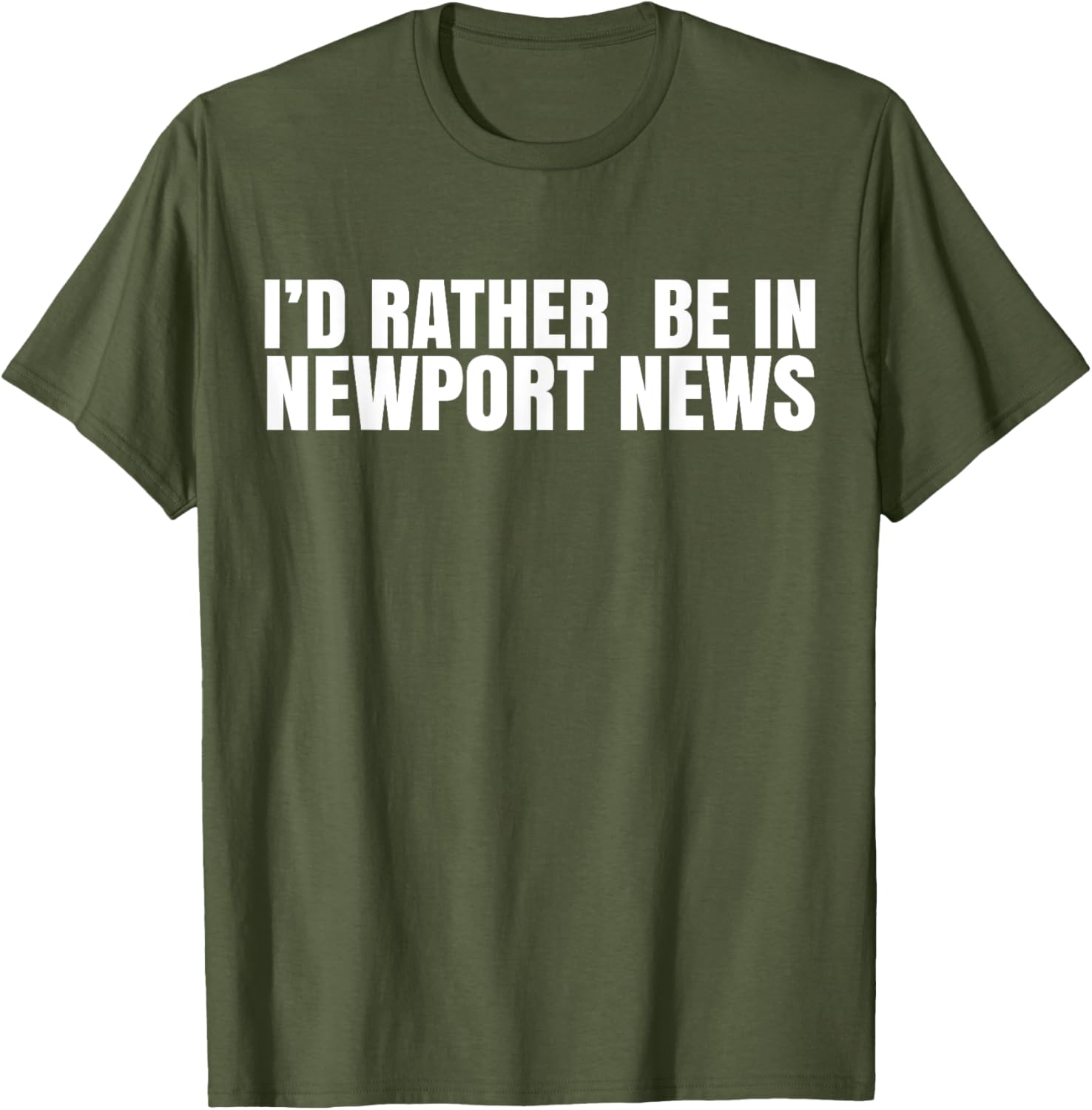 I'd Rather Be in Newport News T-Shirt for Ultimate Comfort and Style - 3