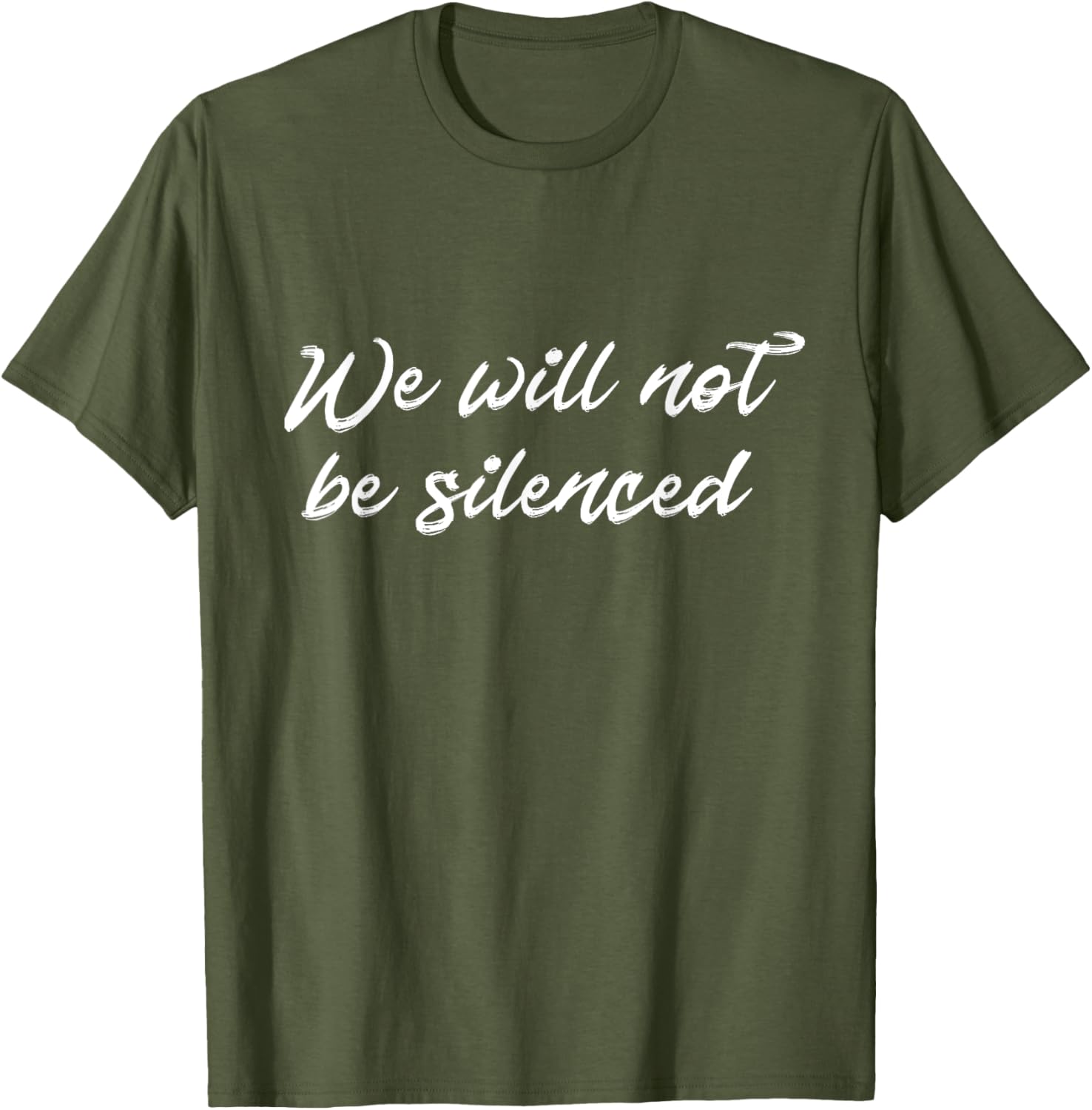 We Will Not Be Silenced T-Shirt - Empowering Protest Apparel for Everyone - 12