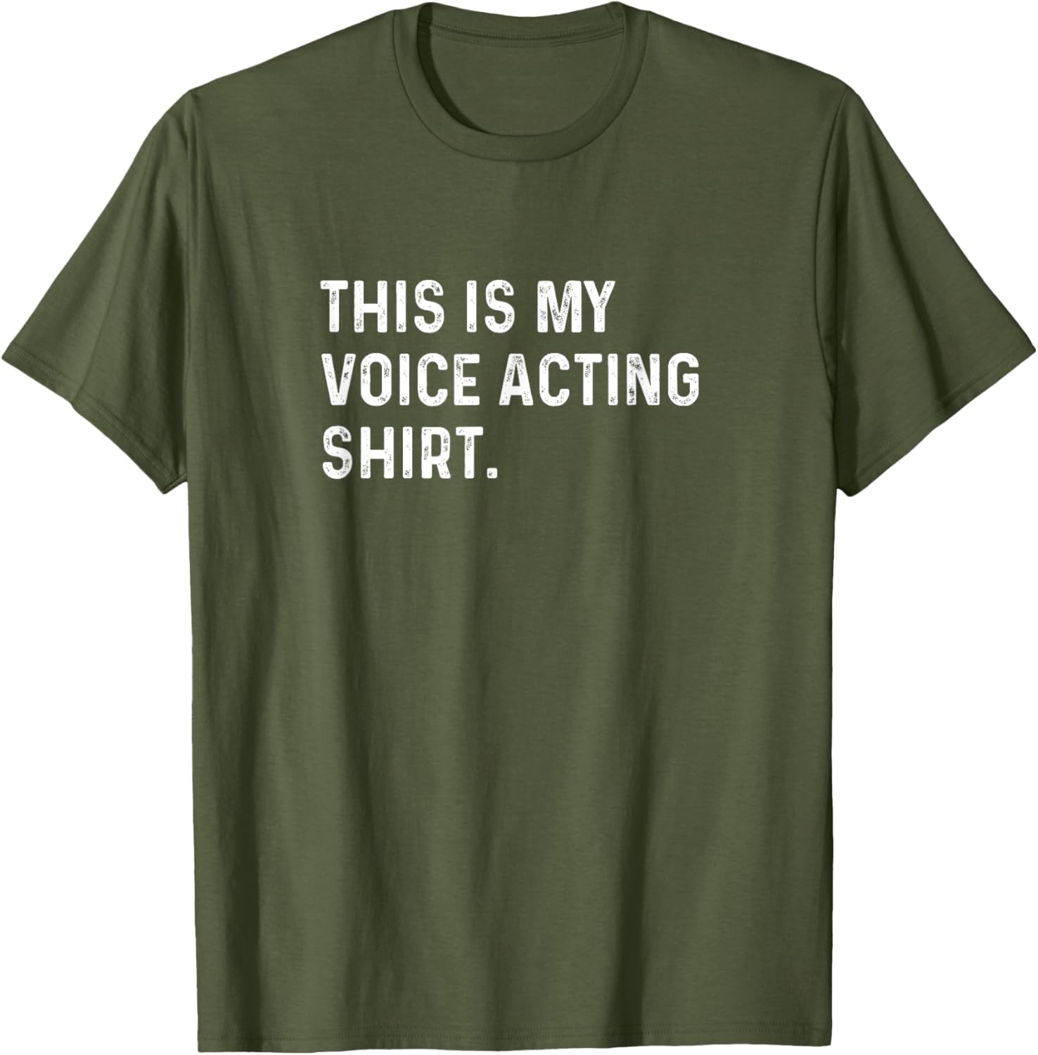 Voice Acting T-Shirt for Actors and Vloggers - Fun Apparel Gift - 7