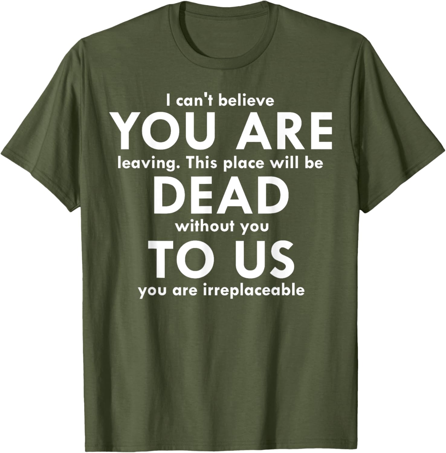 Funny You Are Dead To Us Retired Coworker T-Shirt for Office Humor - 6