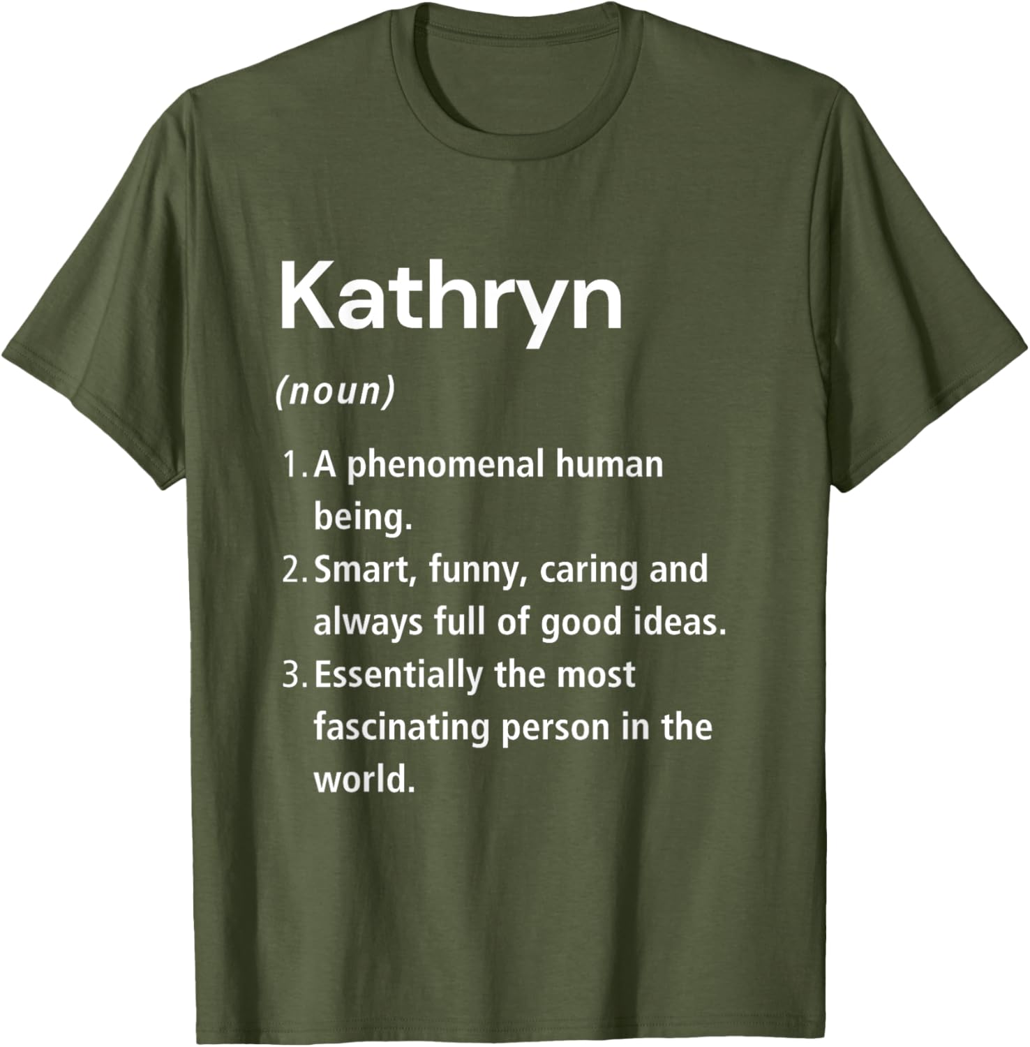 Funny Kathryn Name Definition T-Shirt for Unique Style and Fun! - 14