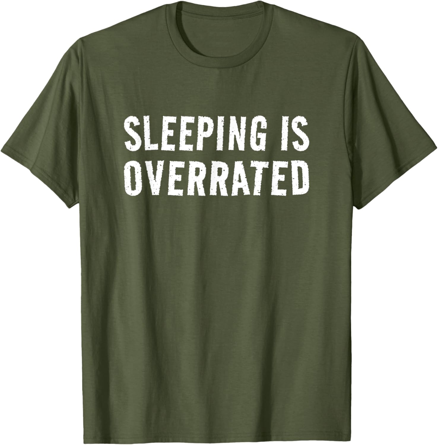Sleeping Is Overrated T-Shirt for Bedtime Procrastinators - Cool Sleepwear - 15