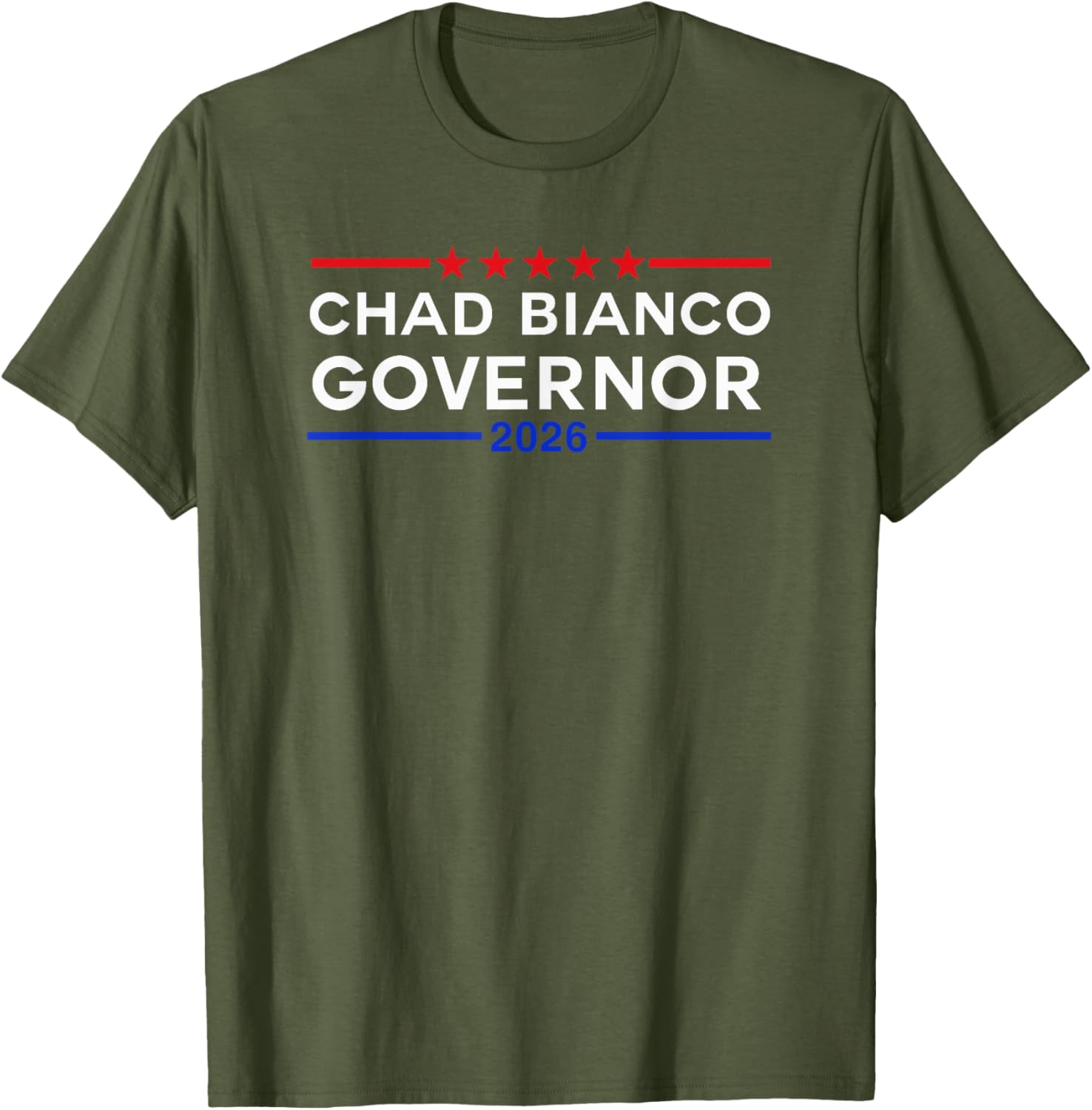 Chad Bianco For Governor 2026 T-Shirt Stylish Campaign Apparel - 22