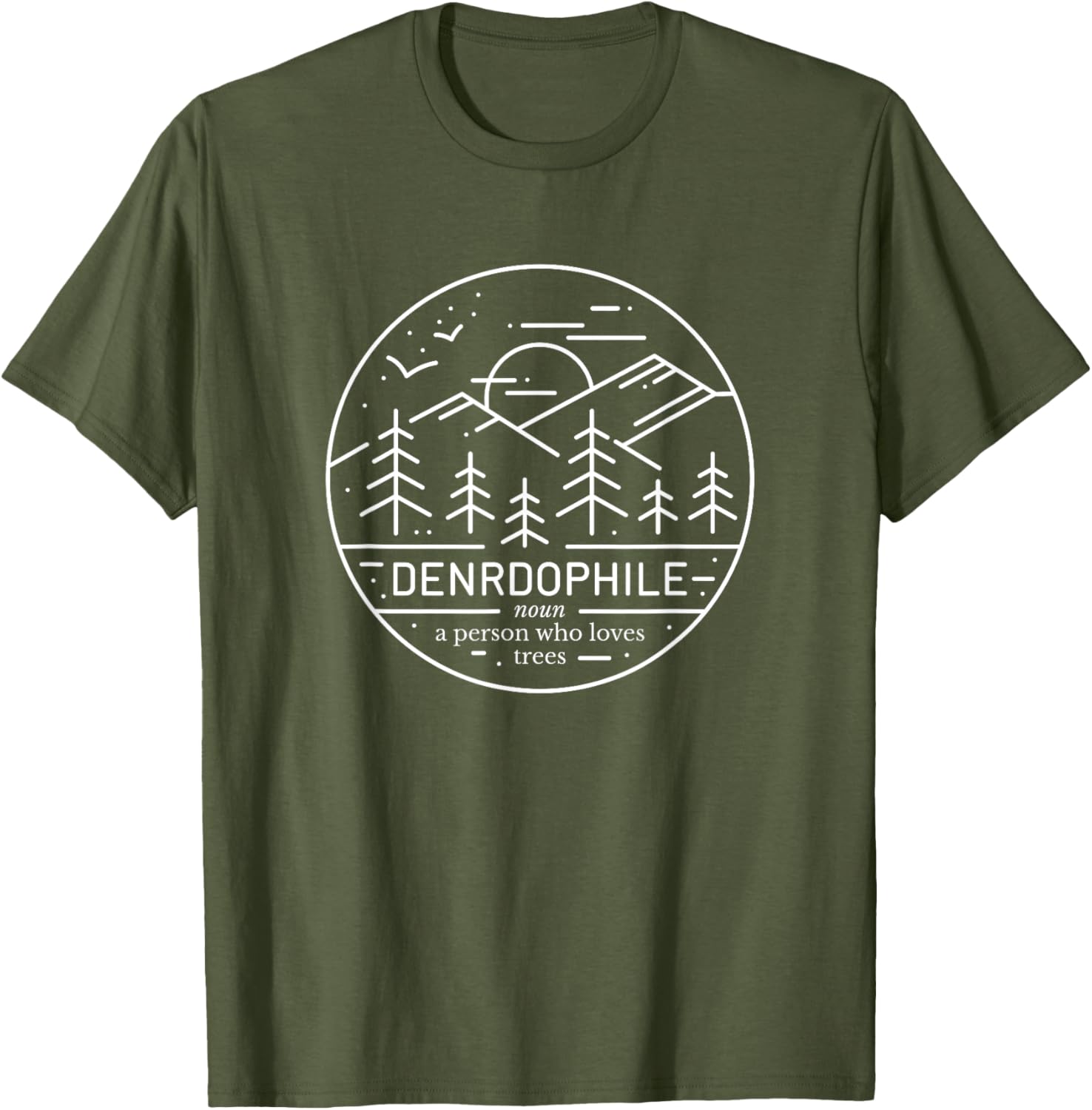 Cute Dendrophile Definition T-Shirt for Nature Lovers and Adventurers - 23