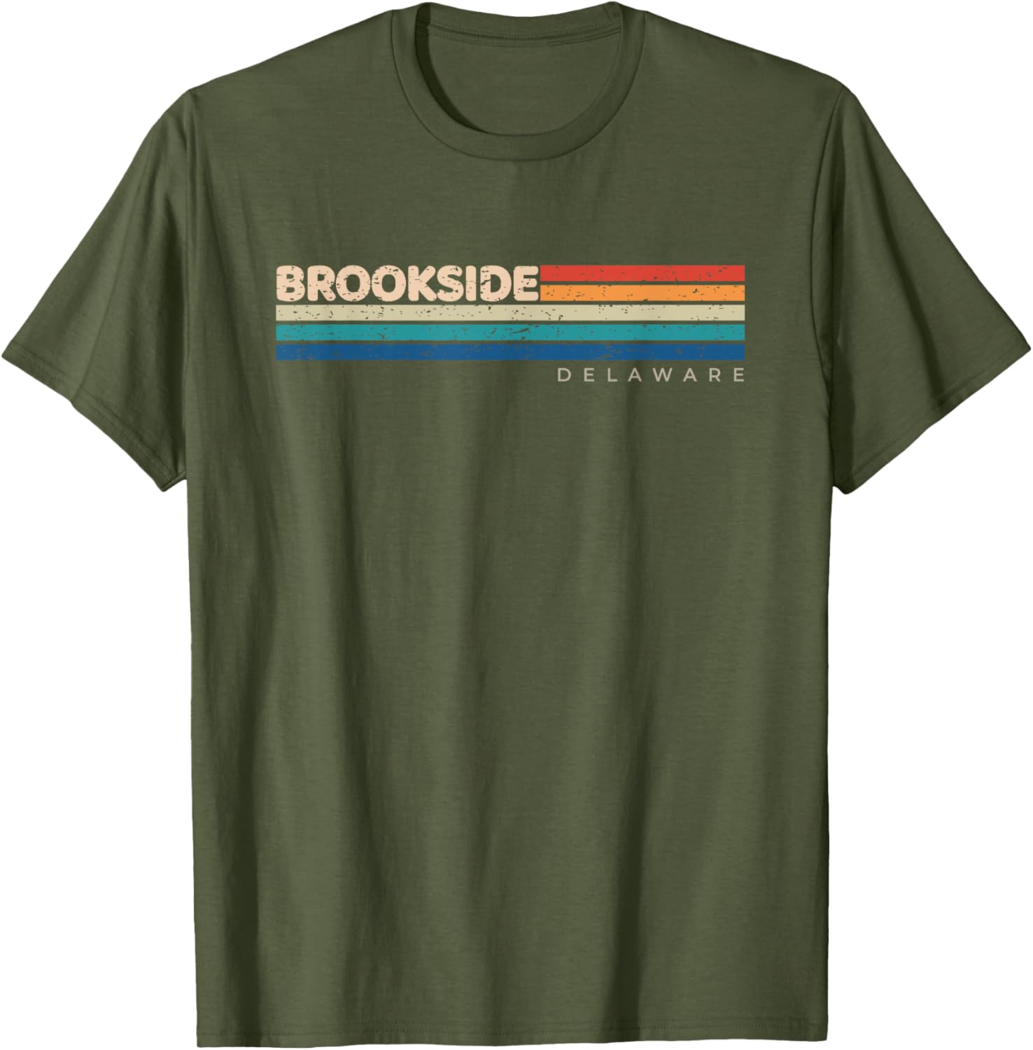 Brookside DE Retro Design T-Shirt for Stylish Comfort and Fashion - 3