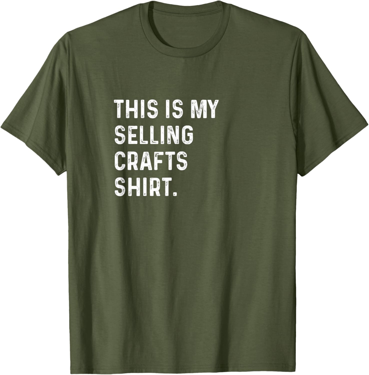 Crafting Enthusiast T-Shirt - This Is My Selling Crafts Shirt - 25