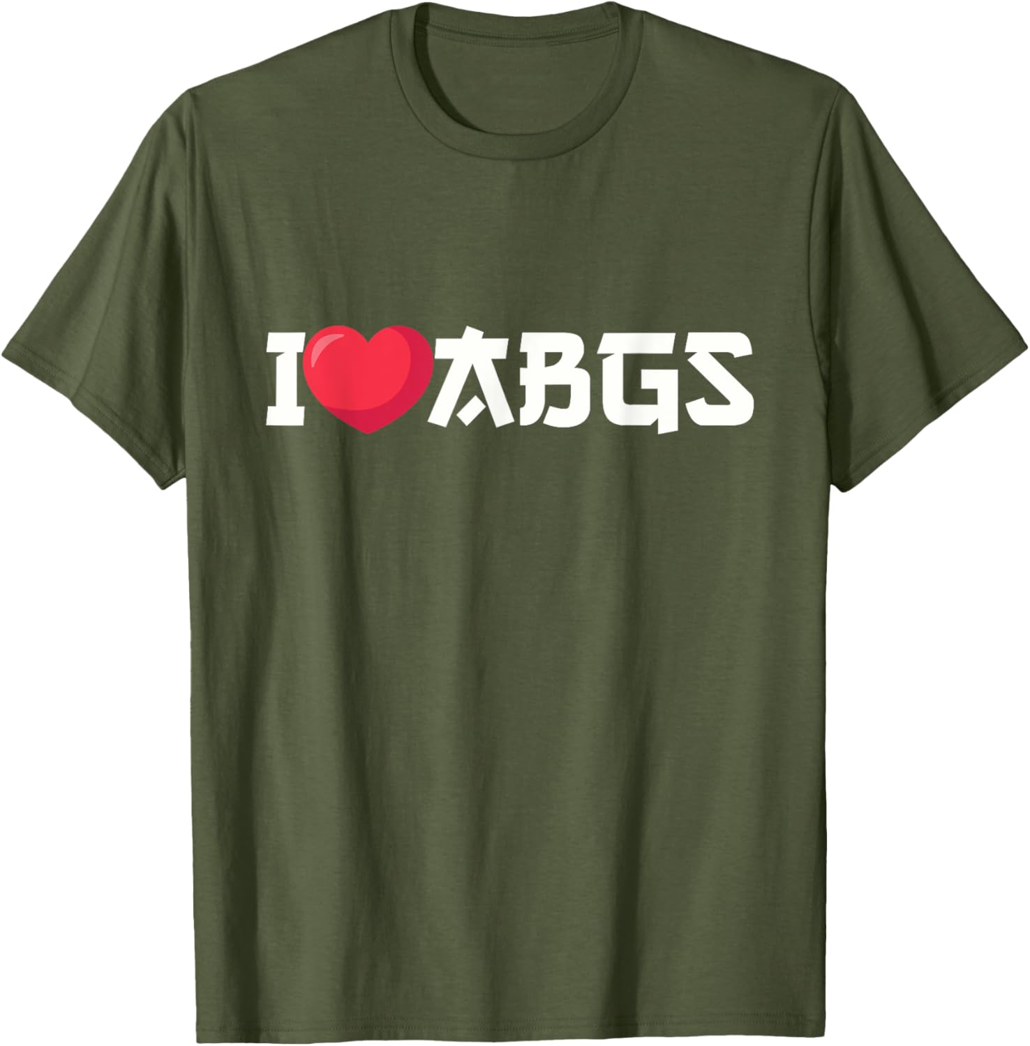 I Love ABGs I Heart Asian Baby Girls T-Shirt for Trendy Styles - 13