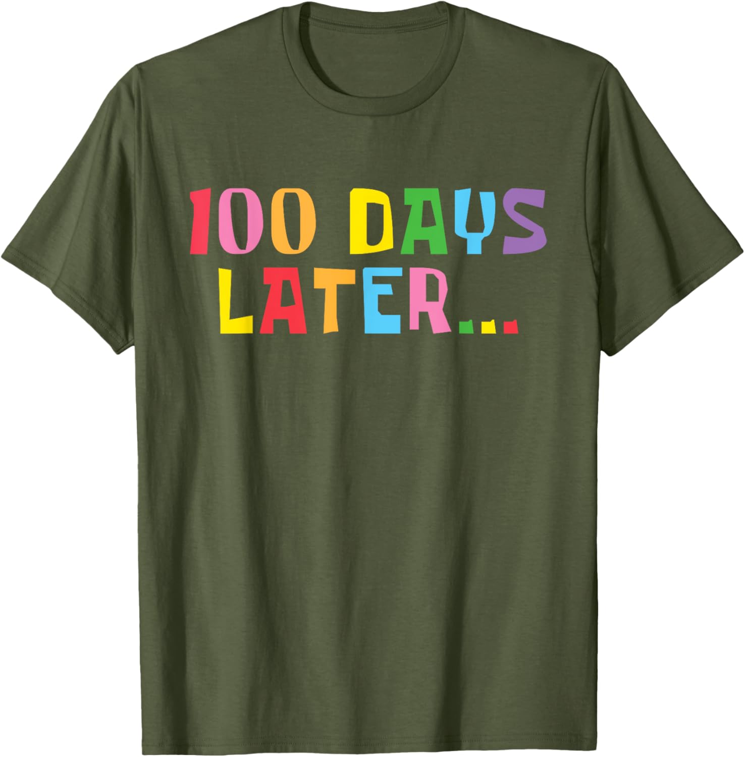 100 Days of School T-Shirt for Kids Boys and Girls Fun 100th Day Design - 15