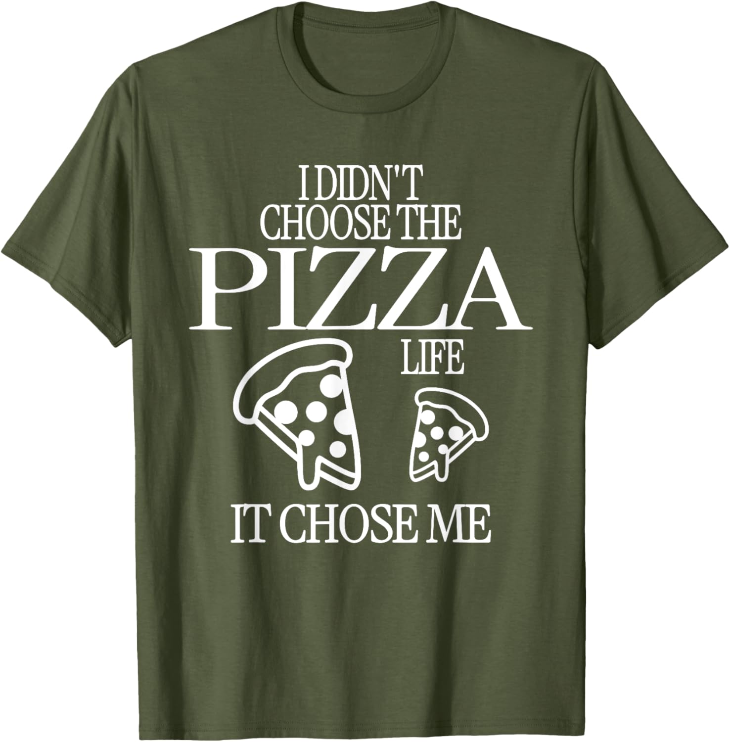 Funny Pizza Life Men's T-Shirt for Food Lovers and Pizza Enthusiasts - 13