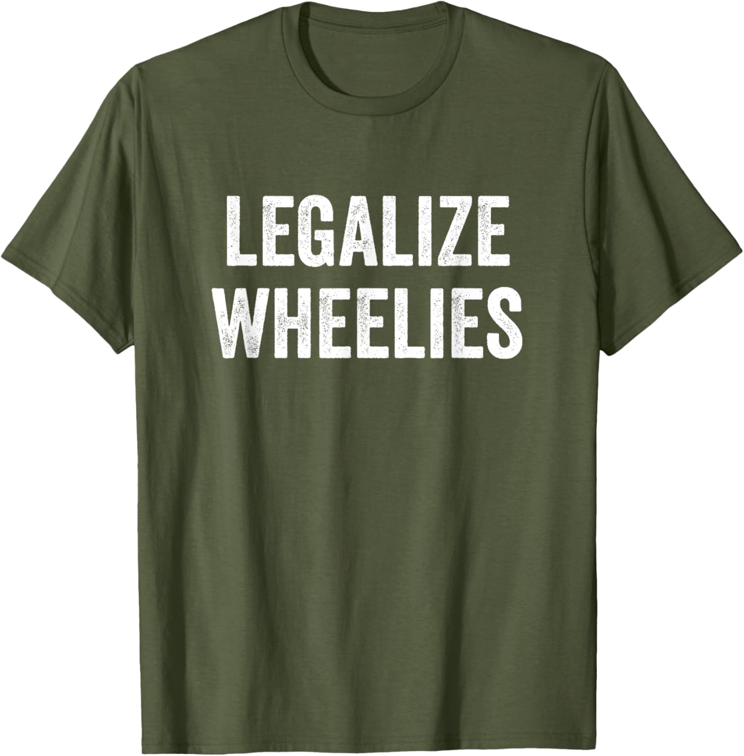 Legalize Wheelies Motorcycle T-Shirt for Riders - Fun and Stylish Gear - 13