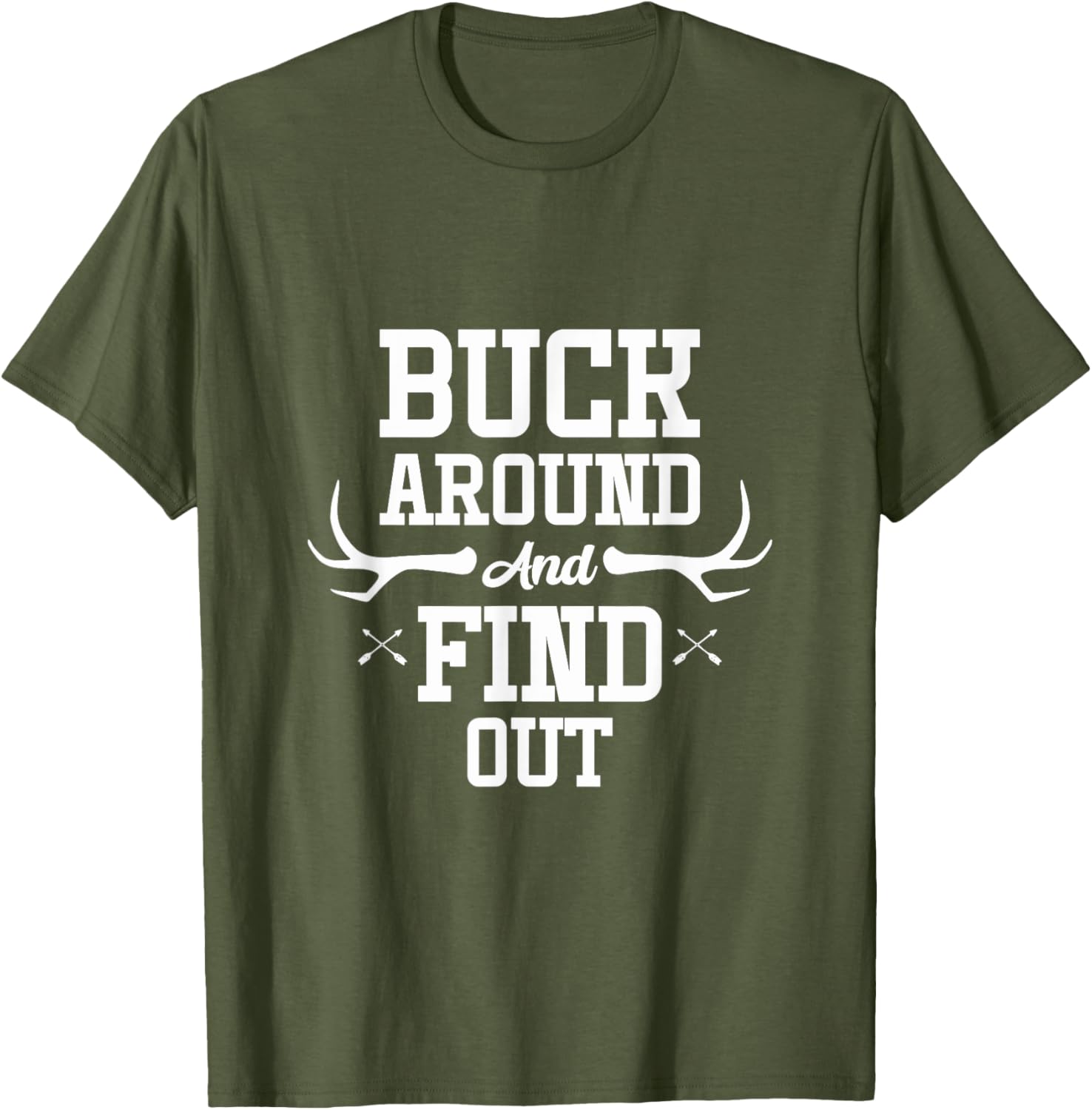 Ohio State Adventure T-Shirt Buck Around and Find Out Fun Apparel - 3