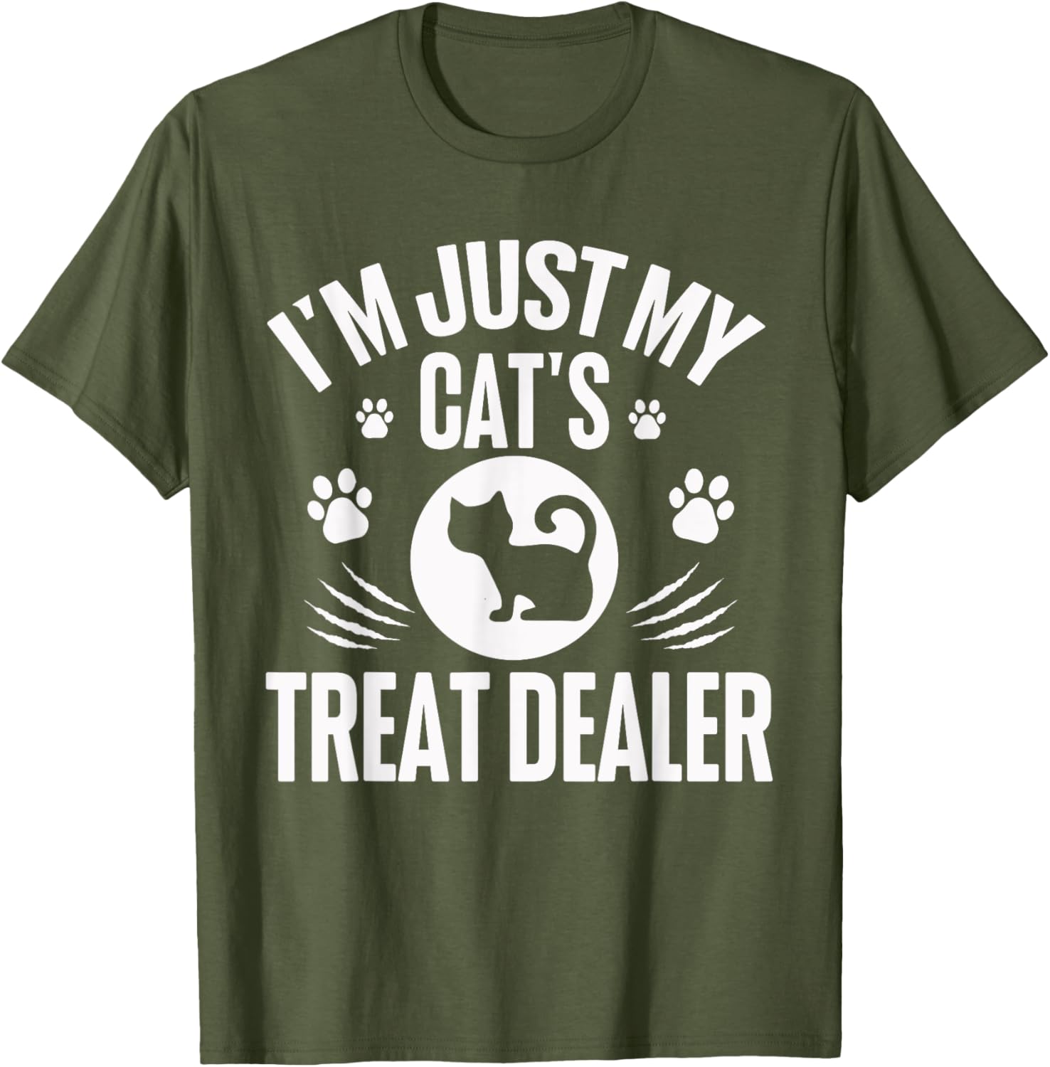 Funny Cat Treat Dealer T-Shirt for Cat Lovers Cute Gift Idea - 11