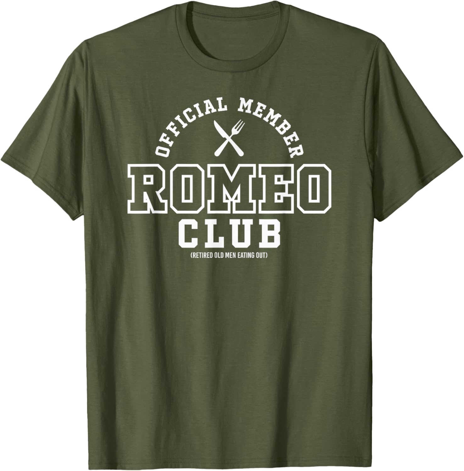 Official Member ROMEO Club White Print T-Shirt for Stylish Comfort - 2