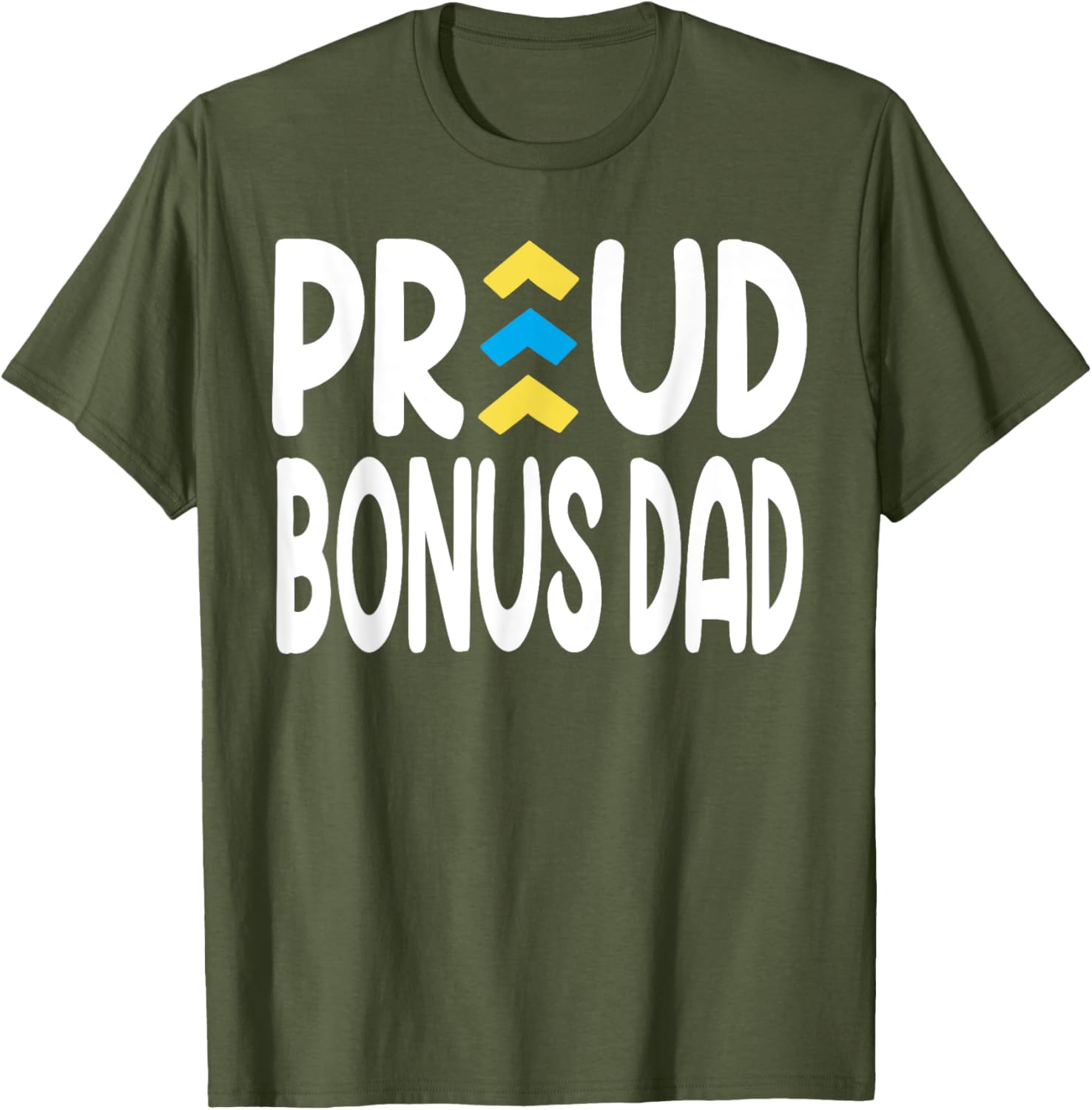 Proud Bonus Dad World Down Syndrome Day Socks and T-Shirt Combo - 12