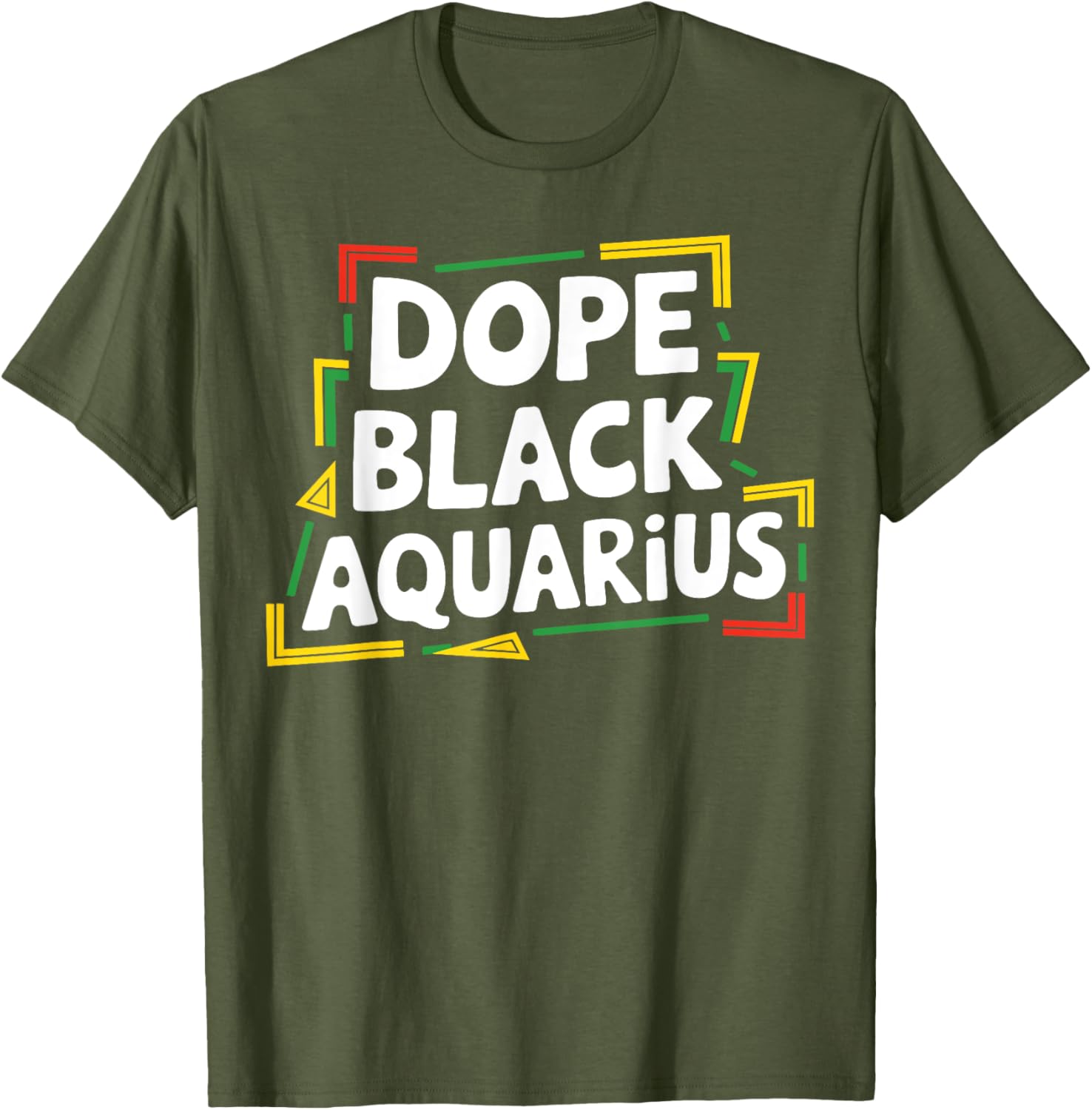 Stylish Melanin Aquarius Zodiac T-Shirt for Black Astrology Lovers - 3