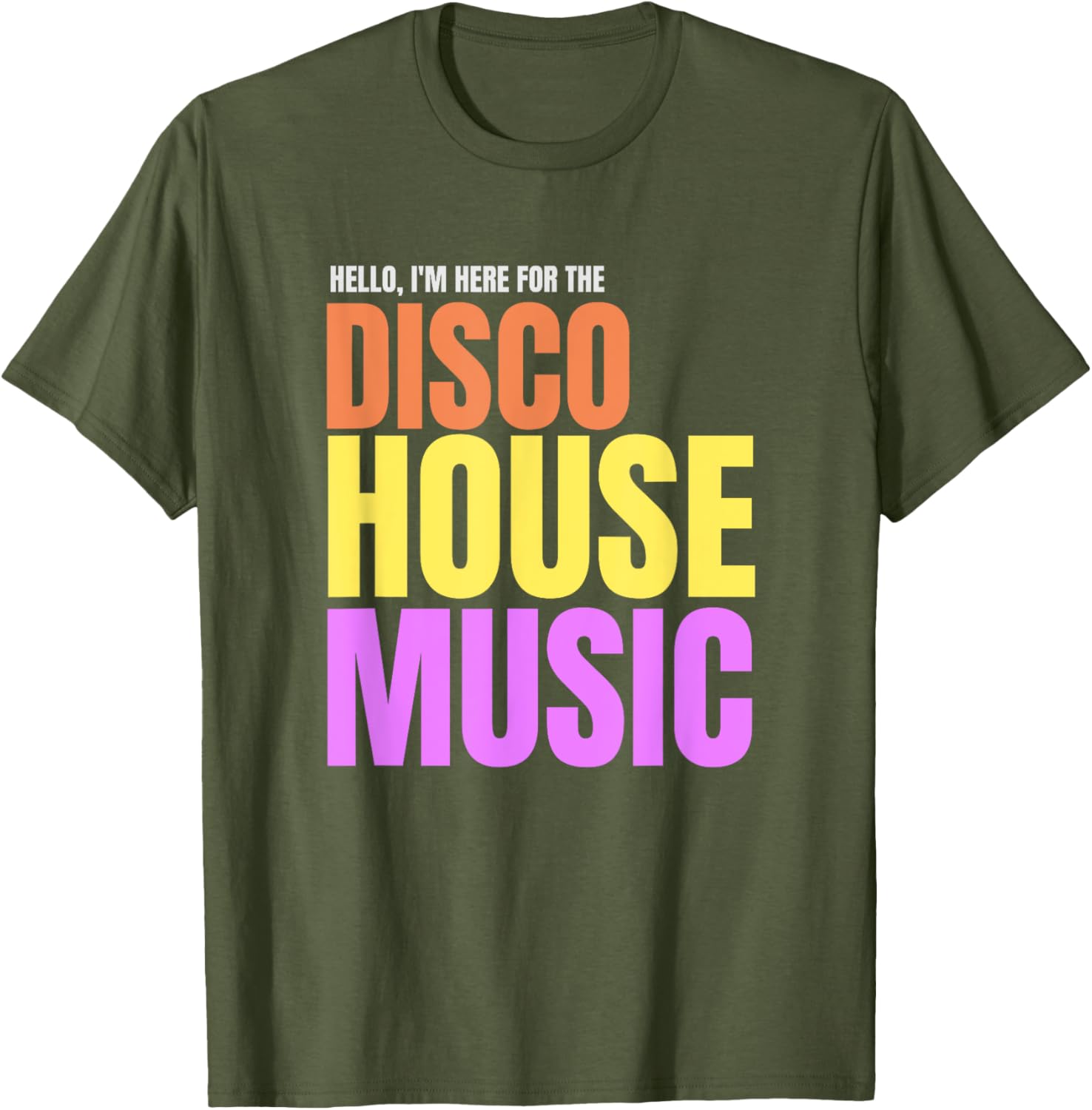 Disco House Soul Funk Music T-Shirt for Music Lovers and Party Goers - 2