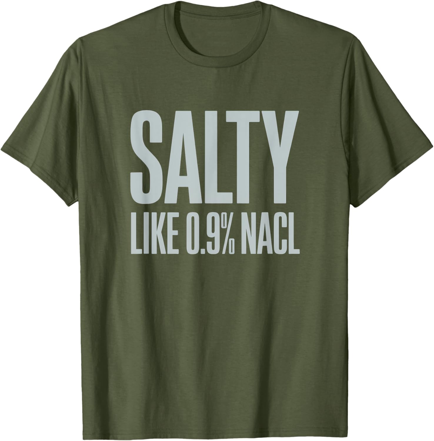 Salty NaCl Nurse Joke T-Shirt for Moms and Daughters - Funny Nursing Gift - 20