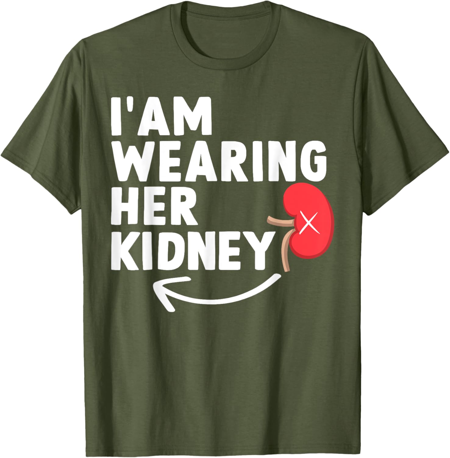 Funny Kidney Transplant Donor Wife T-Shirt for Supportive Families - 5