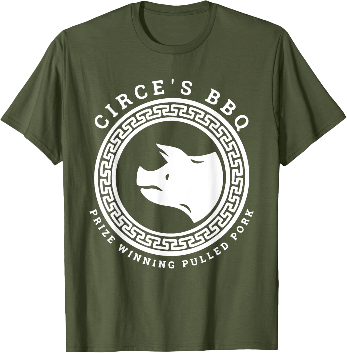 Funny Circe's BBQ Greek Mythology T-Shirt for Myth Lovers and BBQ Fans - 17