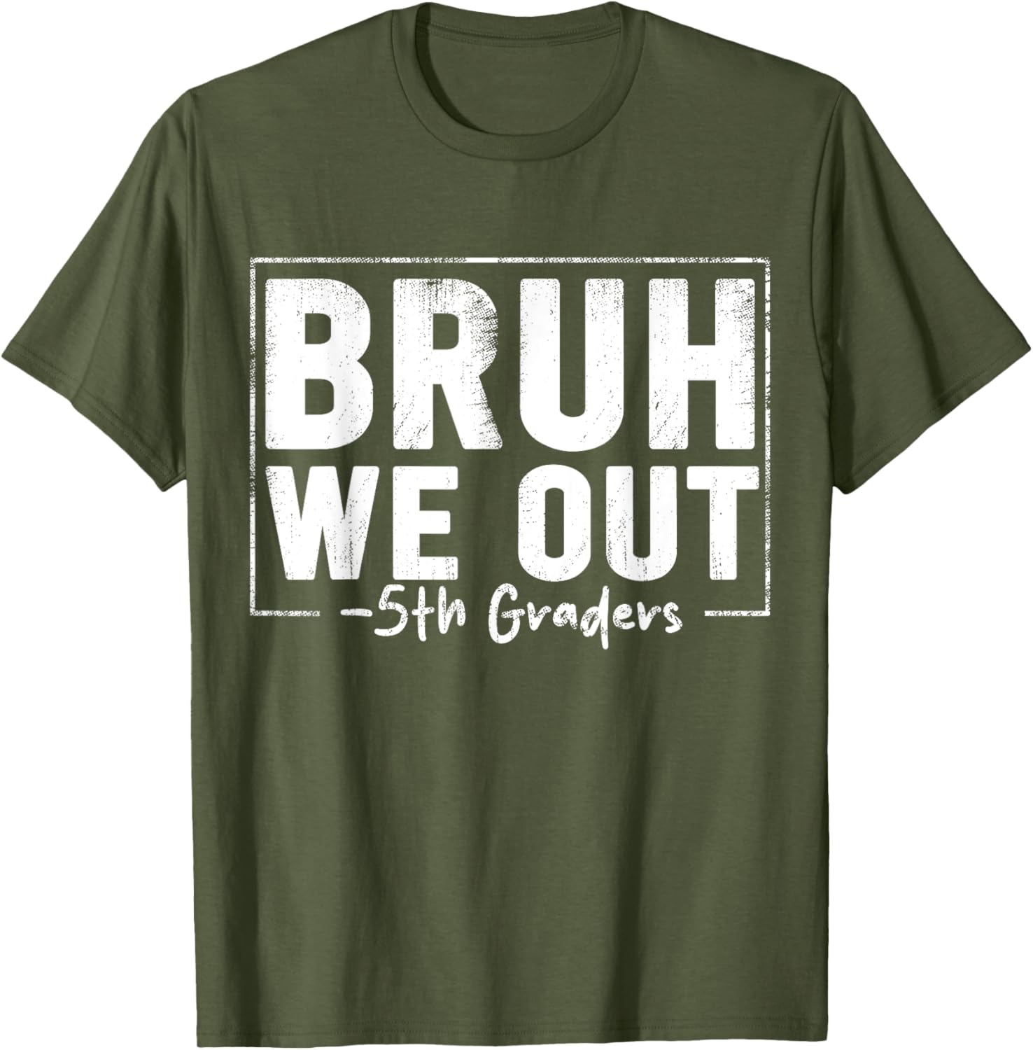 Last Day of School 5th Grade Bruh We Out T-Shirt for Fun Celebrations - 11