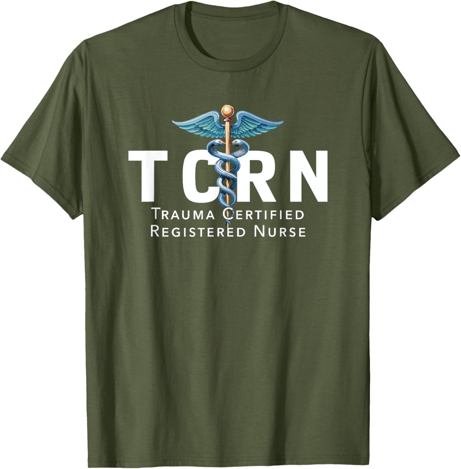 TCRN Trauma Certified Registered Nurse T-Shirt for Hospital Staff - 10