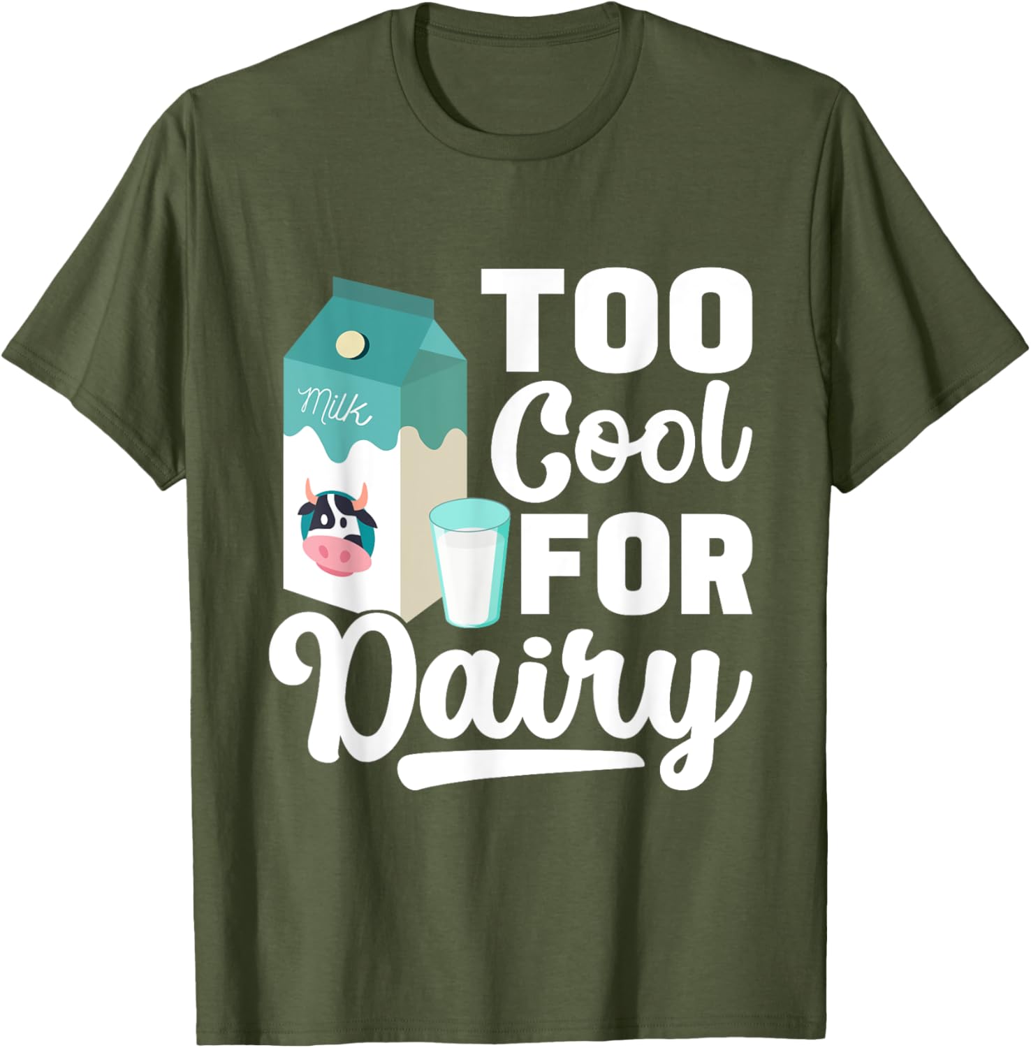 Cute Lactose Intolerance Boy T-Shirt for Dairy Allergy Awareness - 5