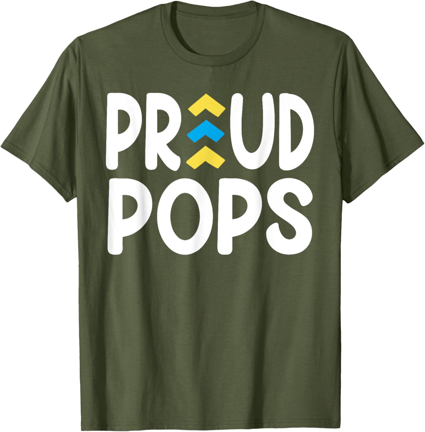 Proud Pops World Down Syndrome Day Awareness Socks and Dad T-Shirt - 5