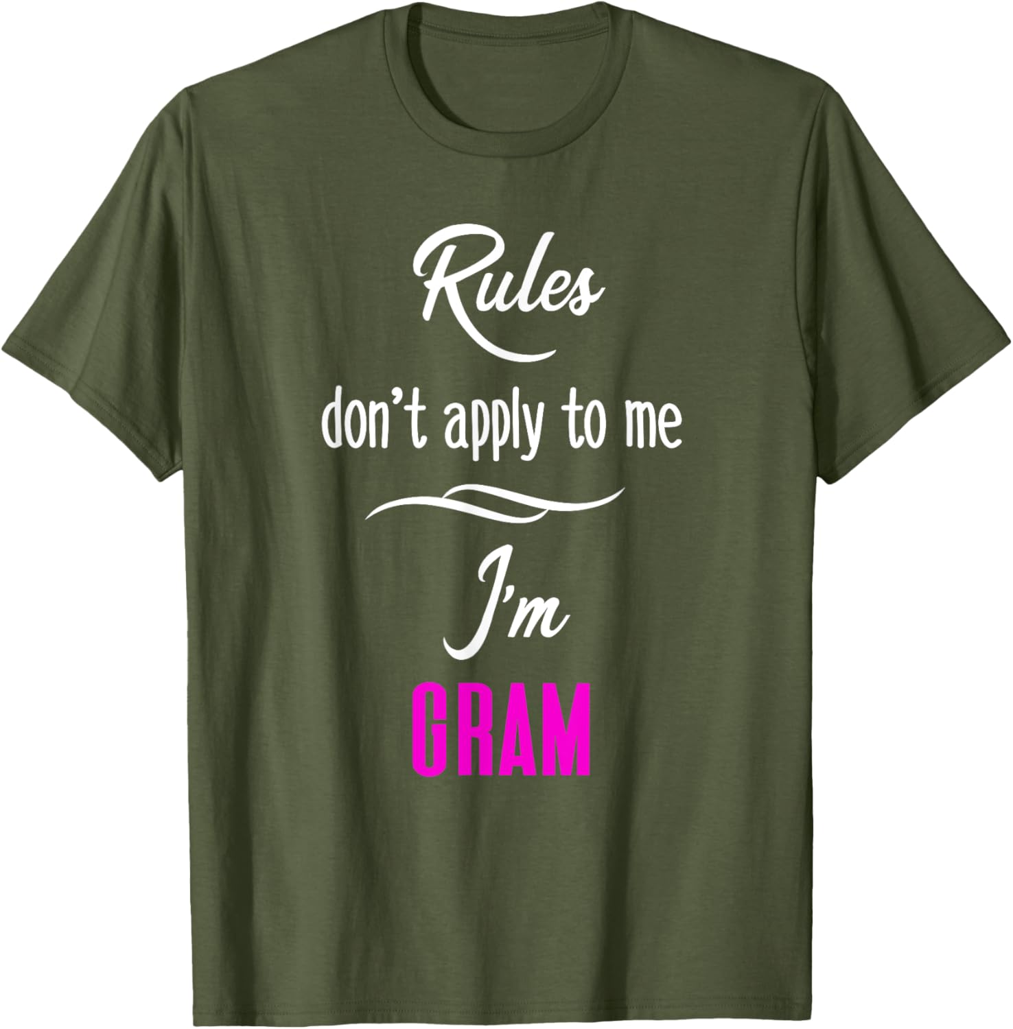 Gram Fun Grandmother T-Shirt Perfect Gift for Mom and Grandma - 5