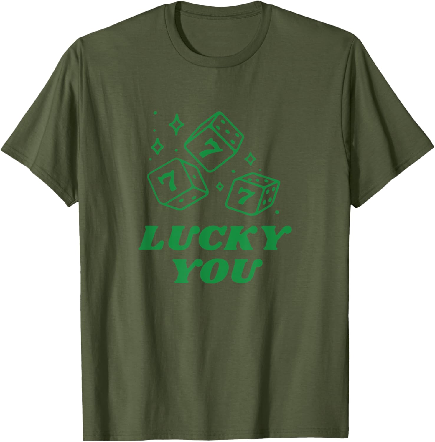 Trendy Y2K Lucky Dice T-Shirt - Funny 90s Style Apparel for Everyone - 8