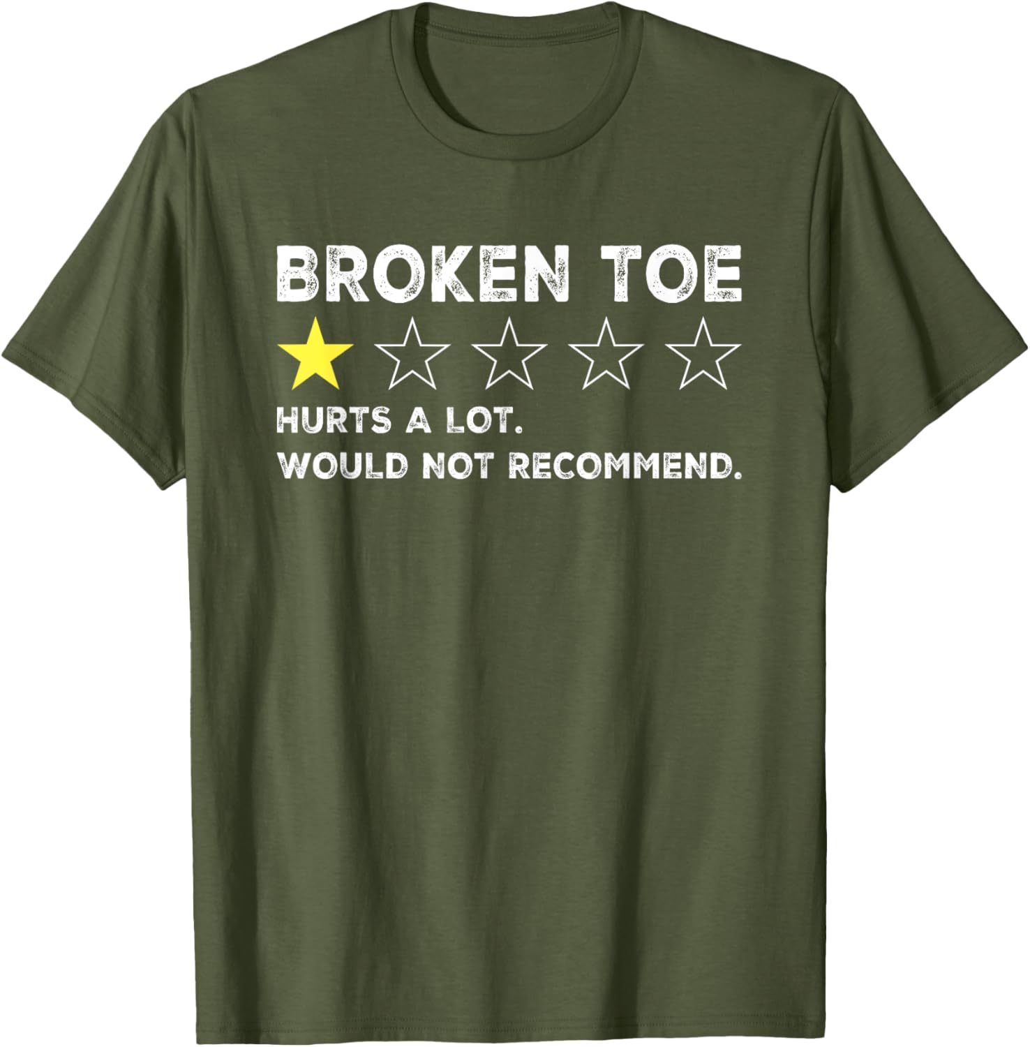Funny Get Well Soon T-Shirt for Broken Toe Injury Recovery Humor - 4