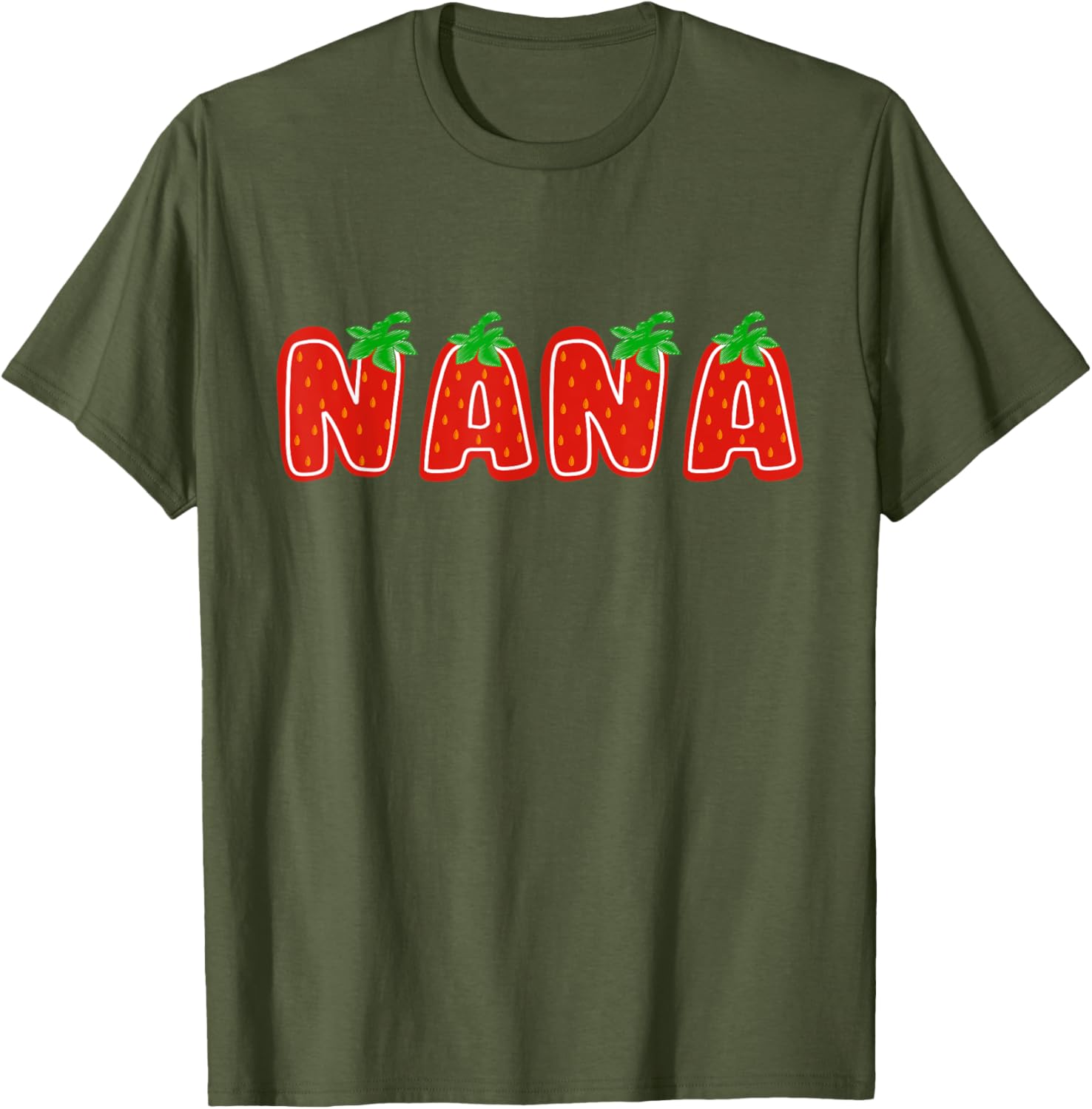 Funny Strawberry Nana Family Matching T-Shirts for 1st Birthday Celebration - 12