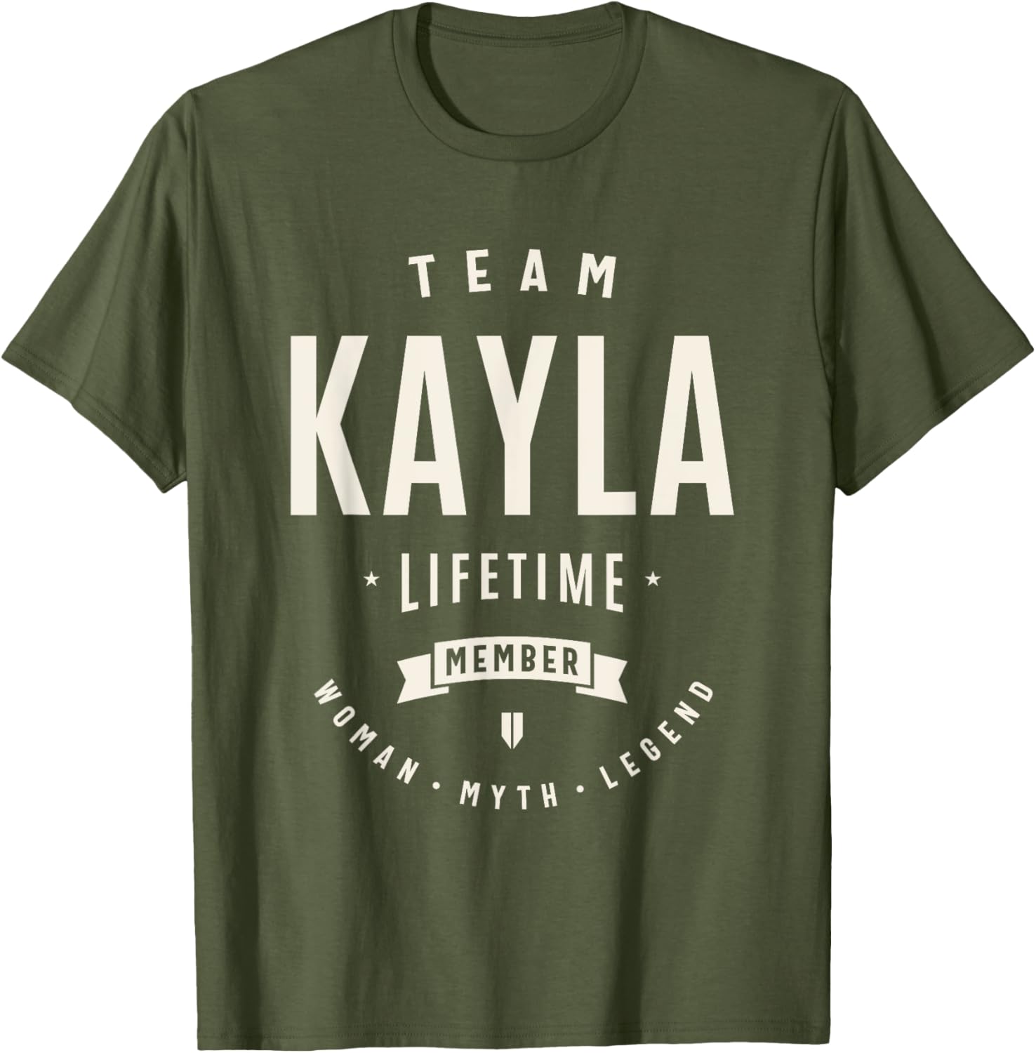 Team Kayla Funny Lifetime Member T-Shirt for Proud Kayla Fans - 9