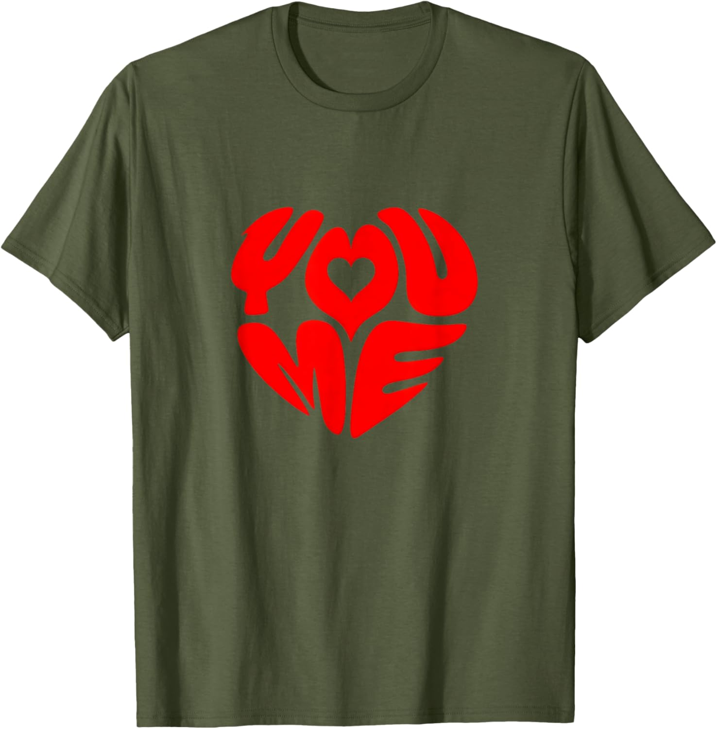You Love Me Heart Shaped Valentine's Day Lover's T-Shirt for Couples - 15